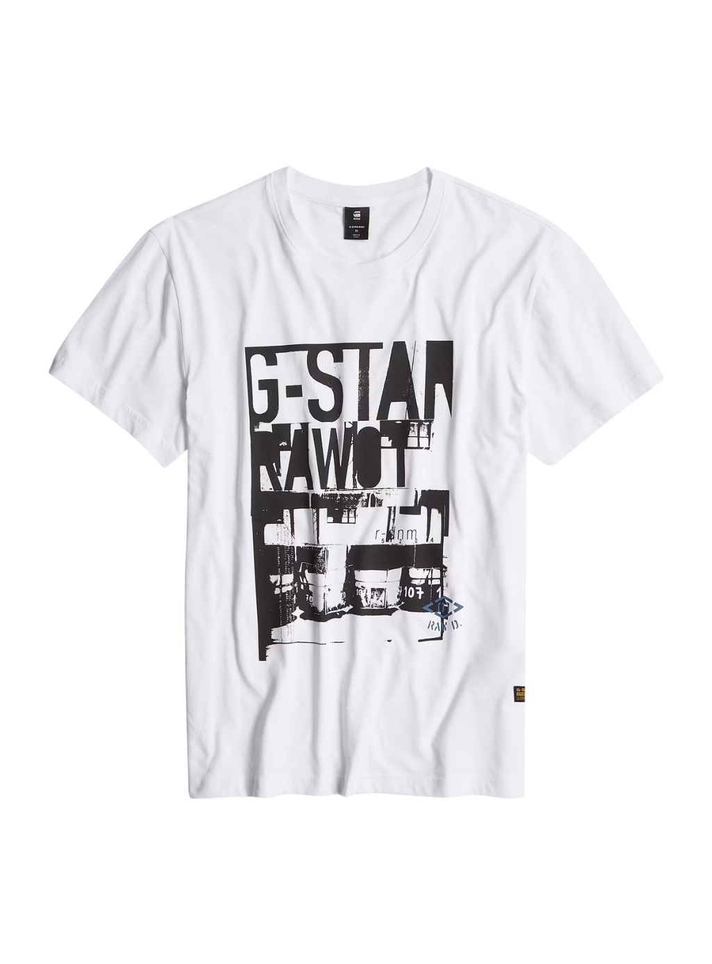 G-Star T-Shirt - Underground Graphic - White - D25013