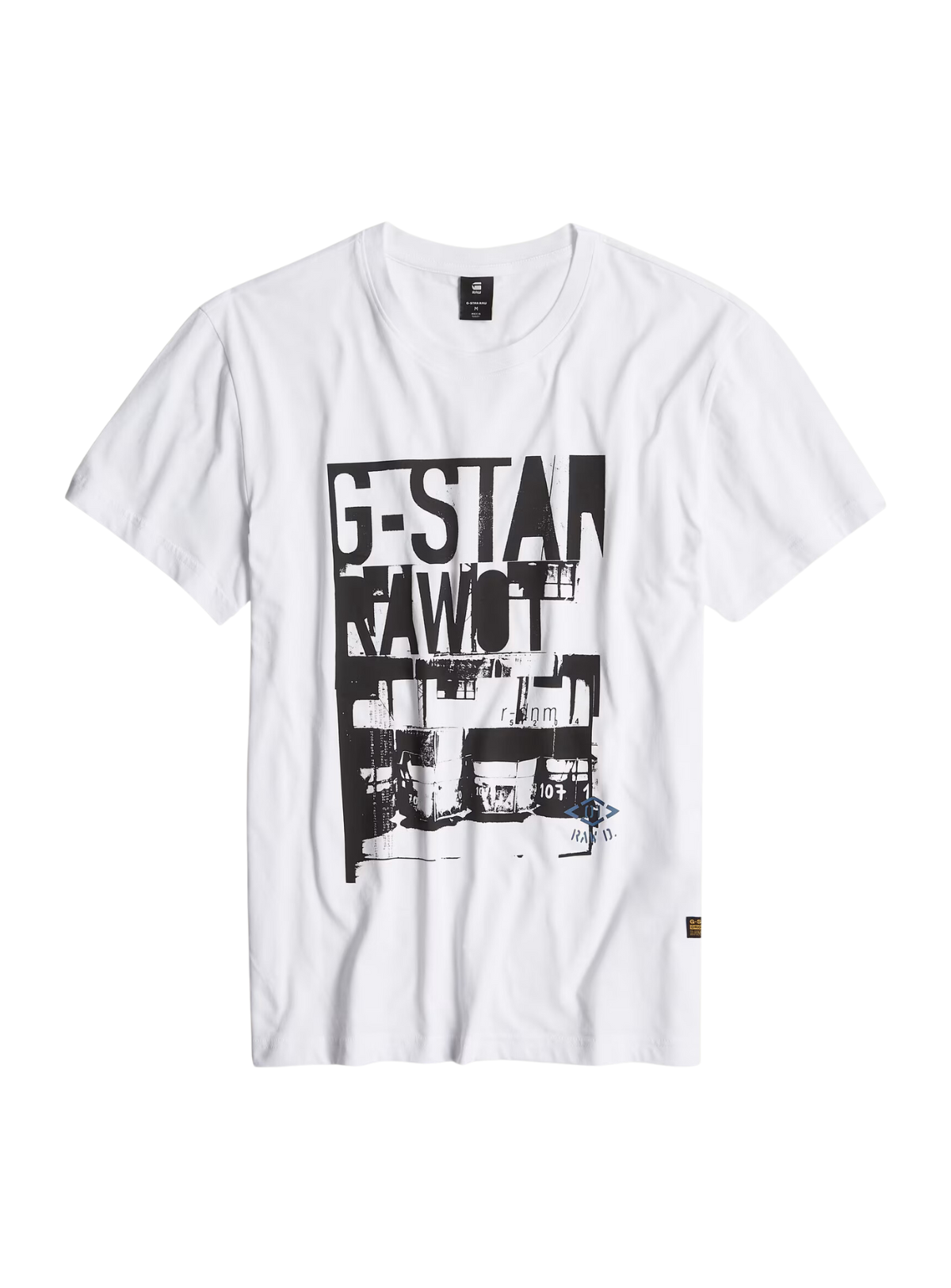 G-Star T-Shirt - Underground Graphic - White - D25013