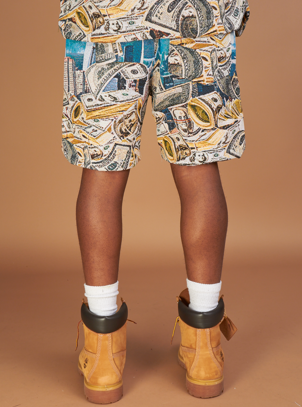 Majestik Shorts - Rack City Tapestry Jacquard - Light Blue  - TS2494