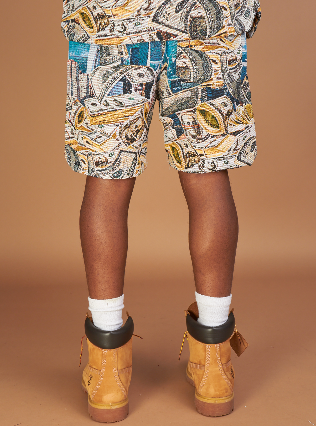 Majestik Shorts - Rack City Tapestry Jacquard - Light Blue  - TS2494