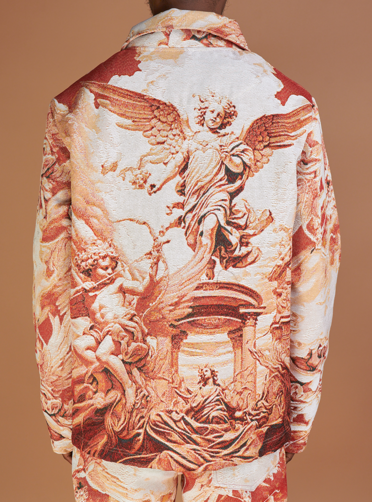 Majestik Jacket - Angel Tapestry Jacquard - Beige  - TH2451