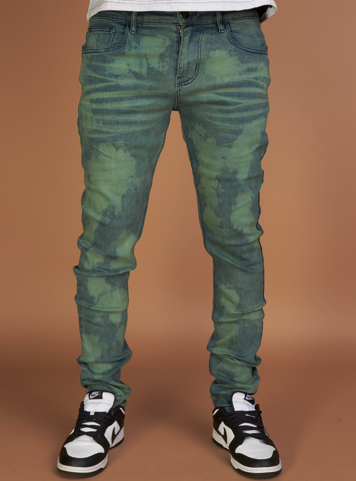 Politics Jeans - Phanton - Blue and Green Wash - 710
