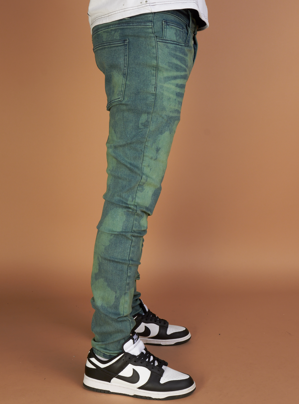 Politics Jeans - Phanton - Blue and Green Wash - 710