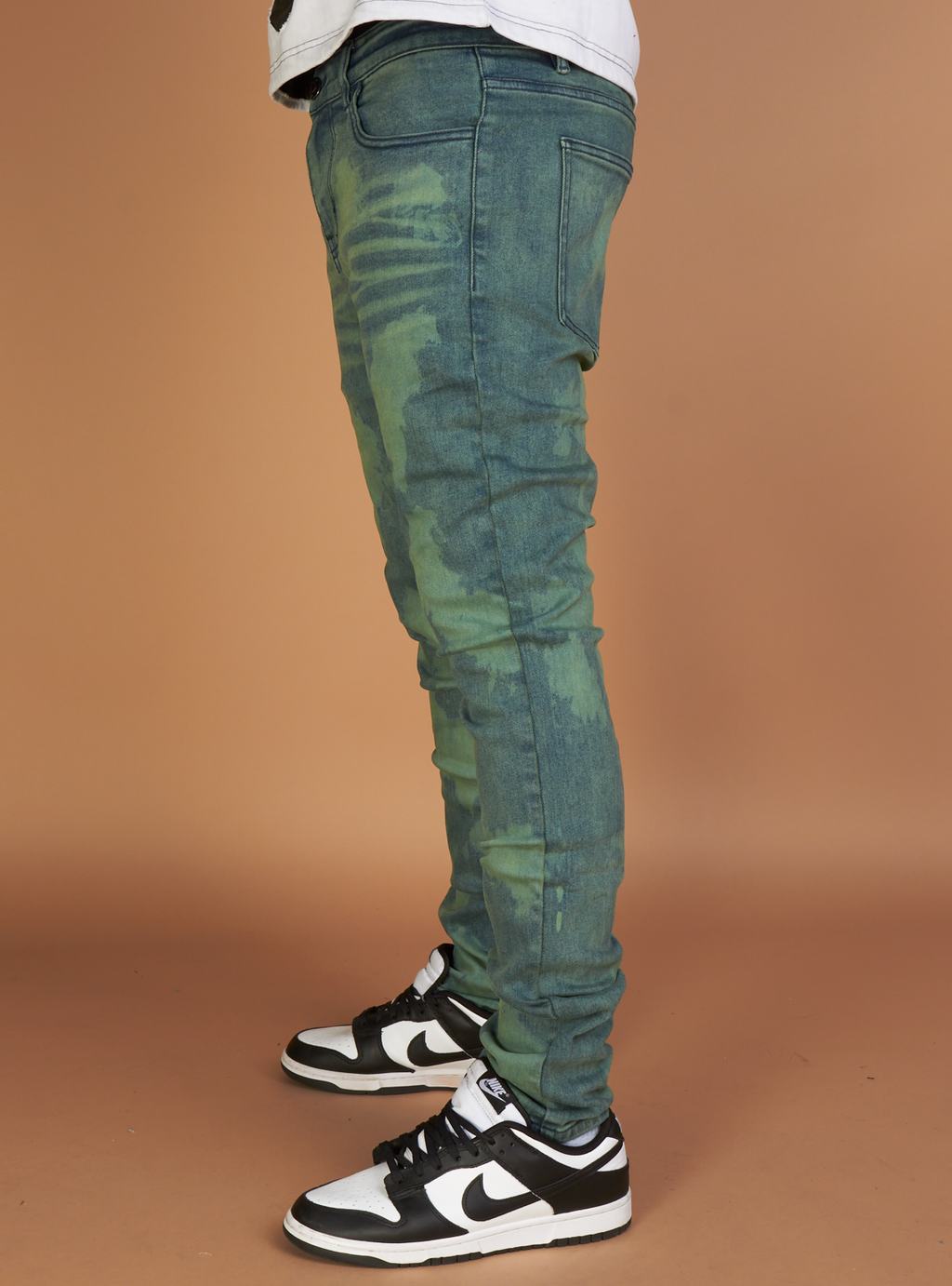 Politics Jeans - Phanton - Blue and Green Wash - 710