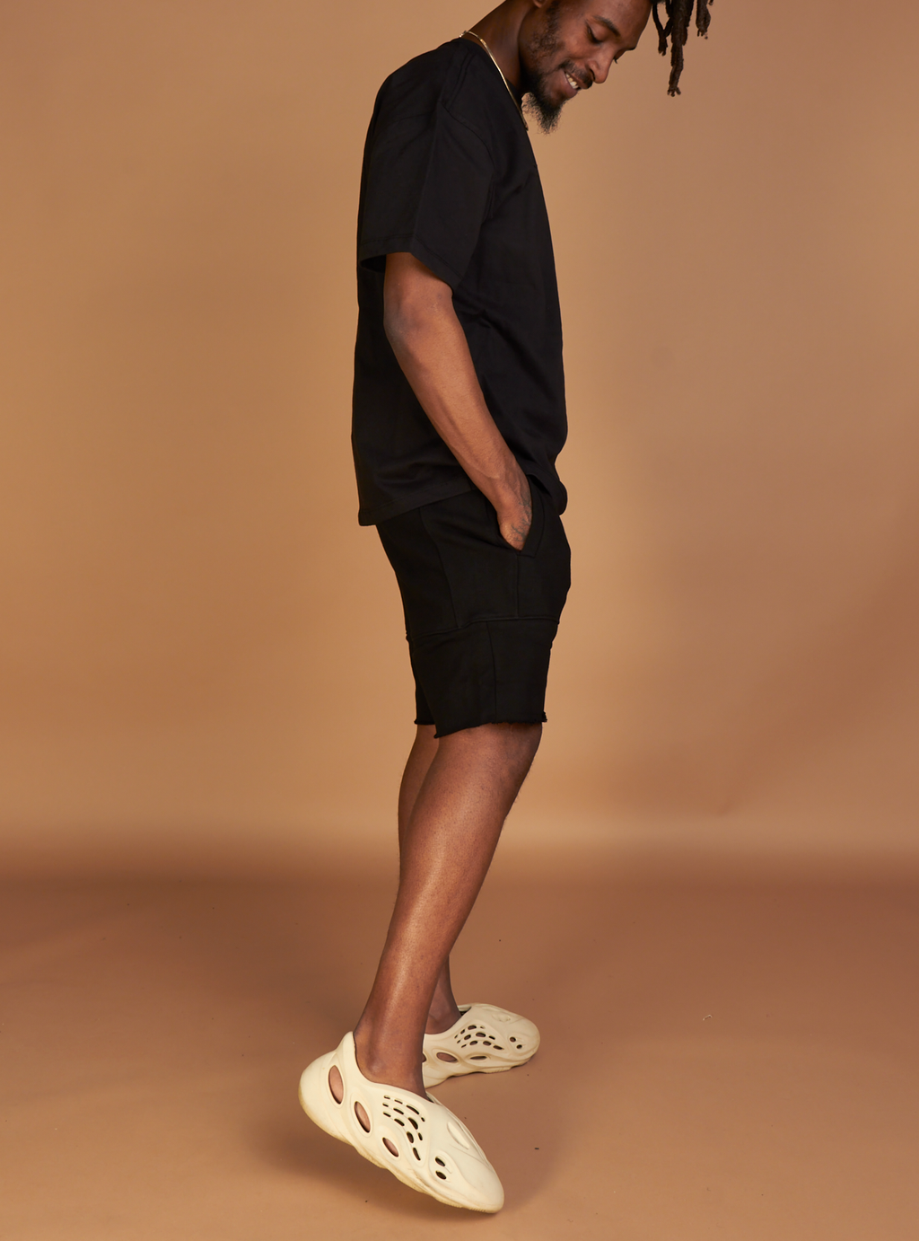 G West Short Set - Logo Wear Life Style - Black - GWLFT6003001