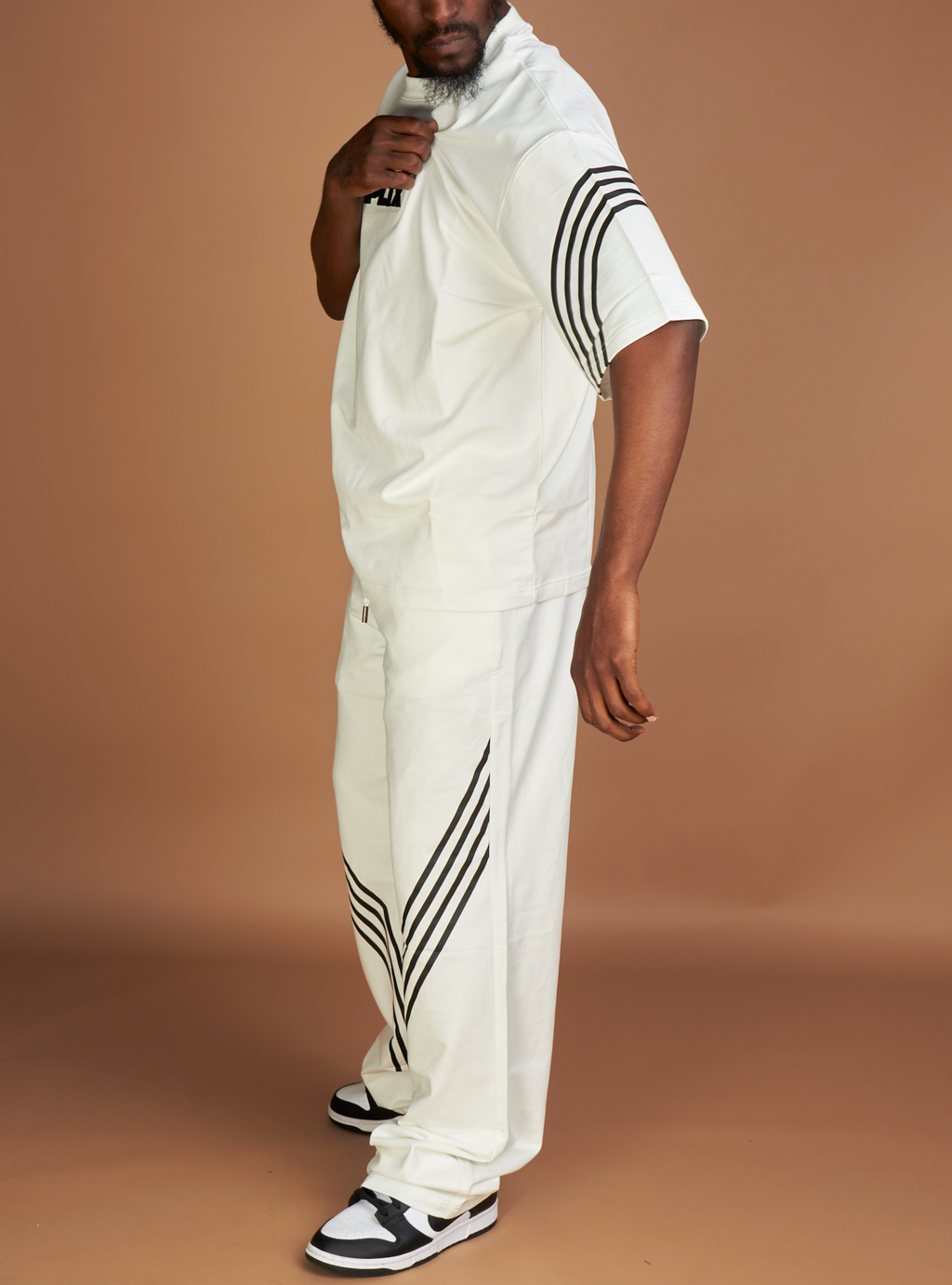 Politics Jogger Set - Wisp - White - 103