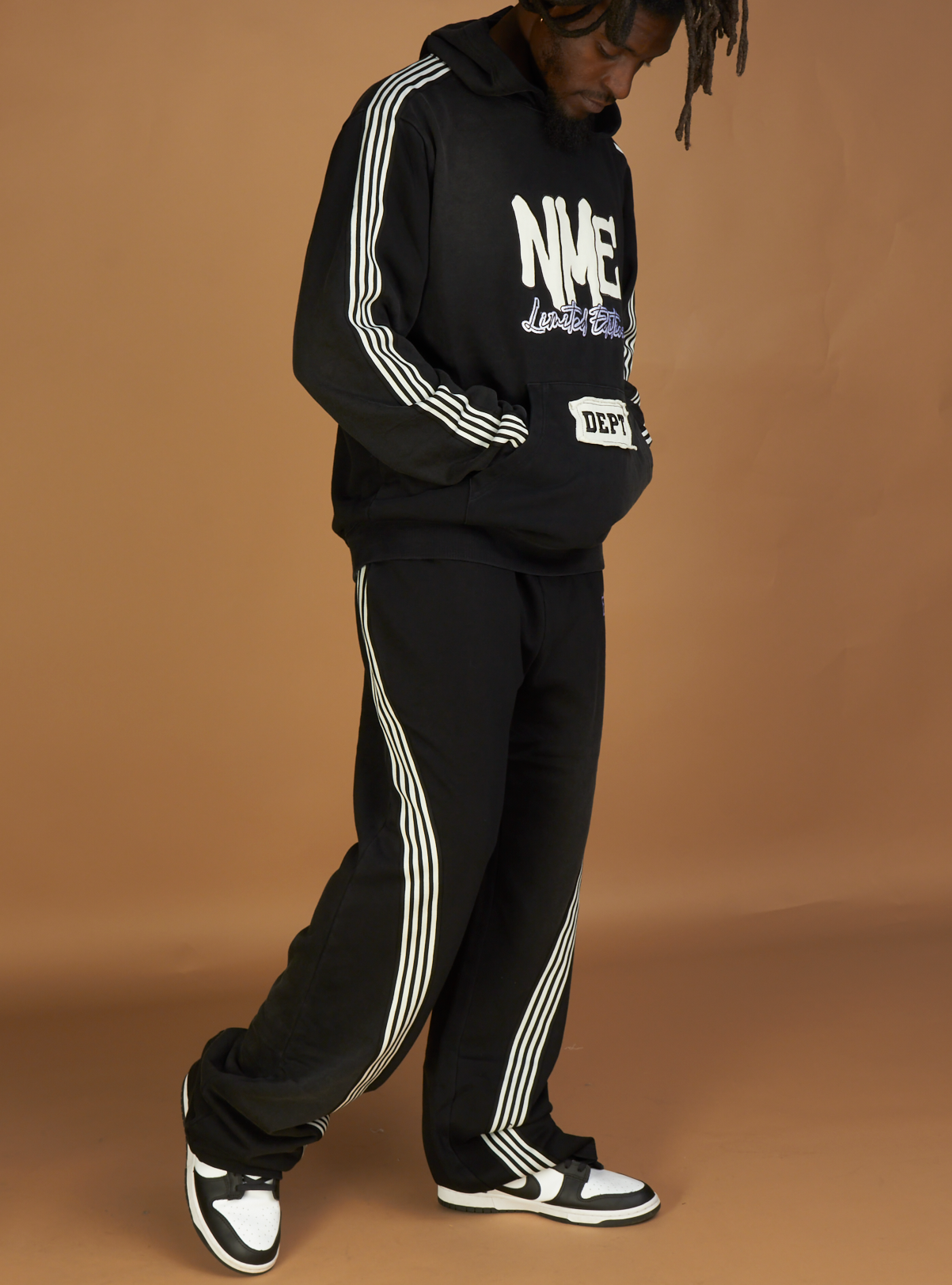 NME Sweatpants - Duffy - Washed Black - 105