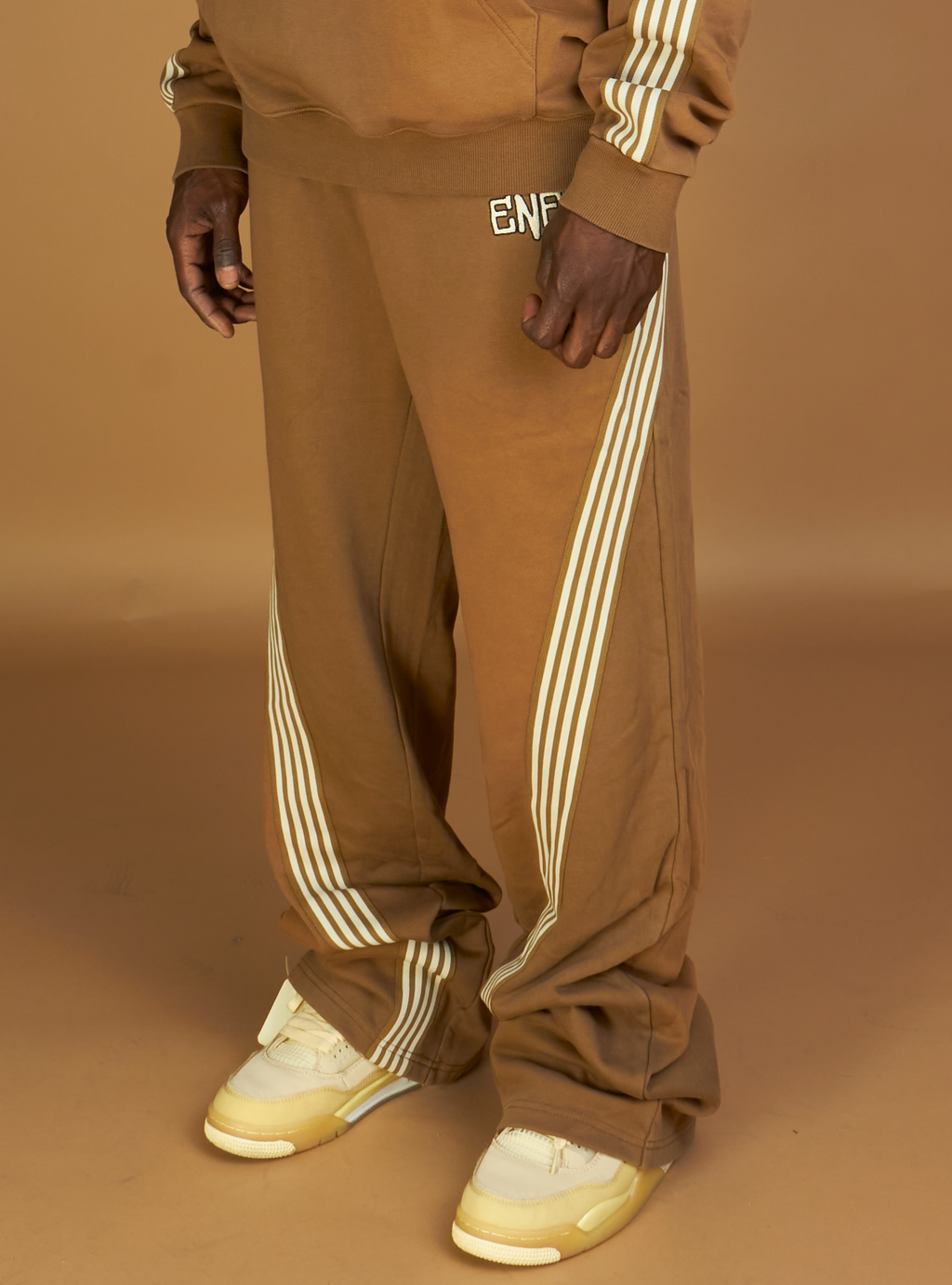 NME Sweatpants - Duffy - Washed Brown - 114