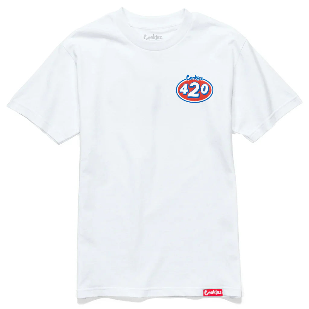 Cookies T-Shirt - 420 Race SS - White - CM242TSP38