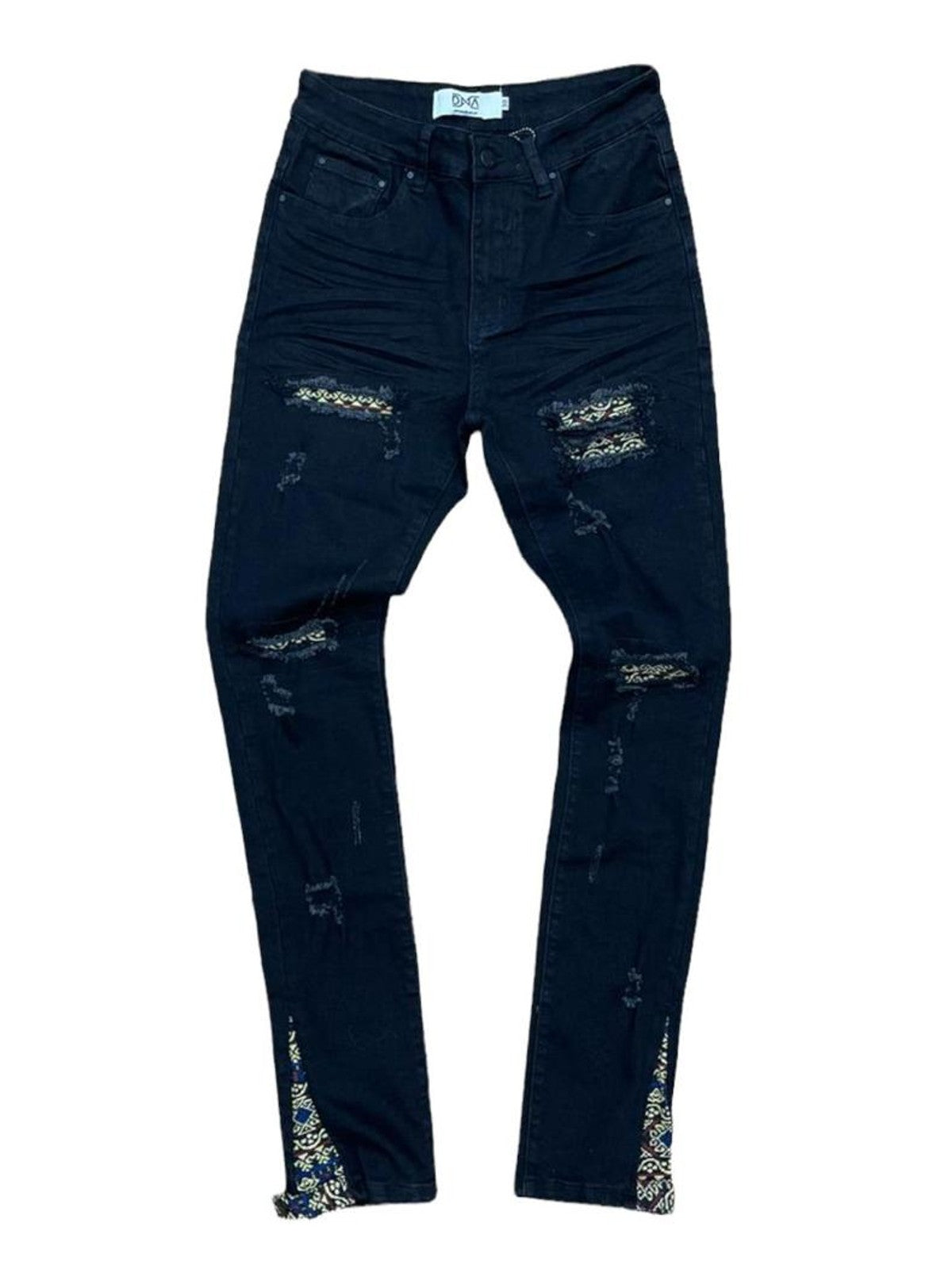 DNA Jeans - Bandana Cut - Black