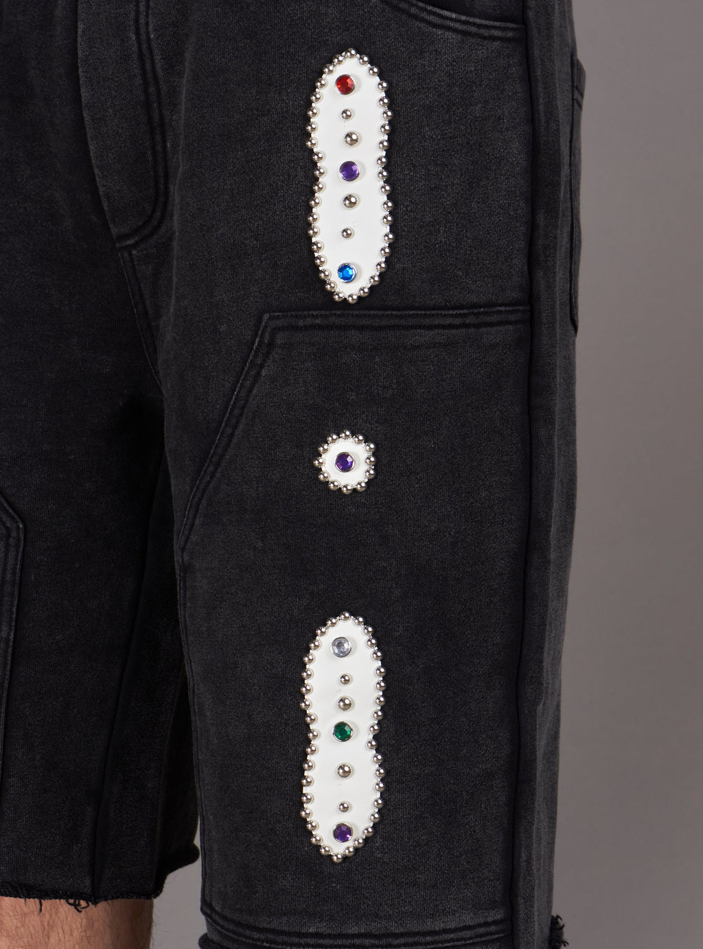 Politics Shorts - Keran - Washed Black - 640