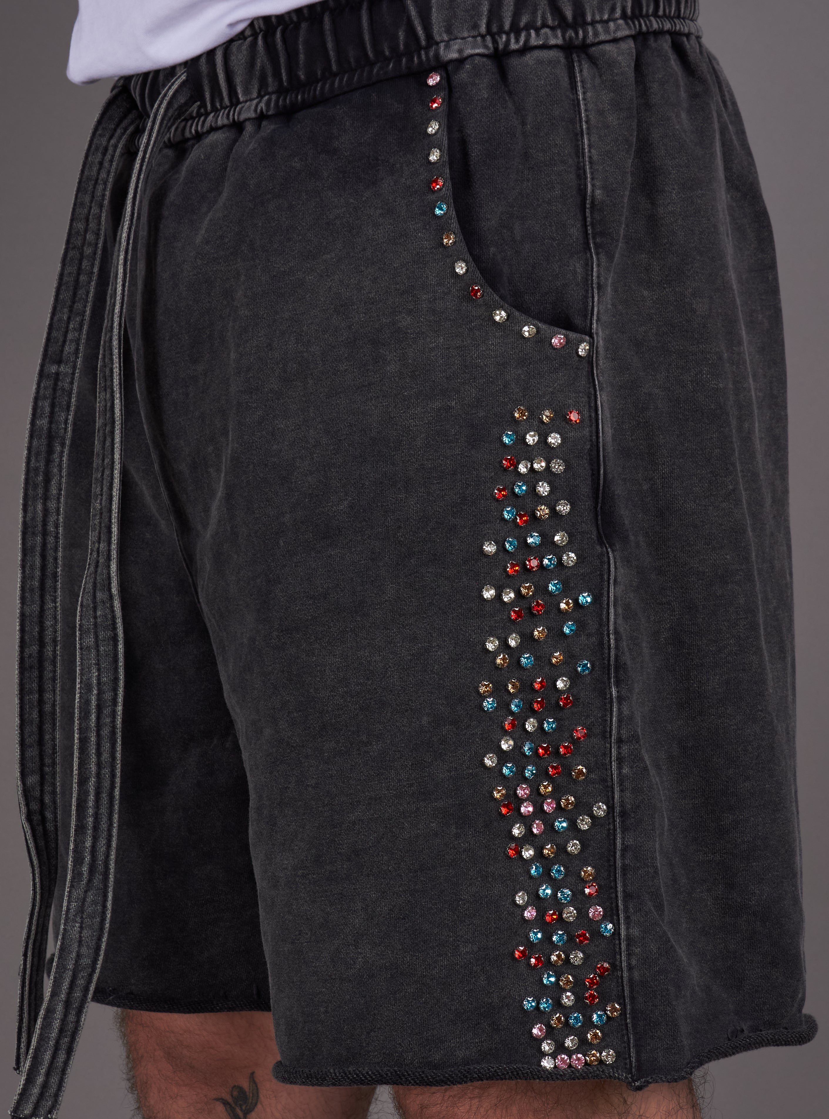 Politics Shorts - Sevin - Washed Black - 402