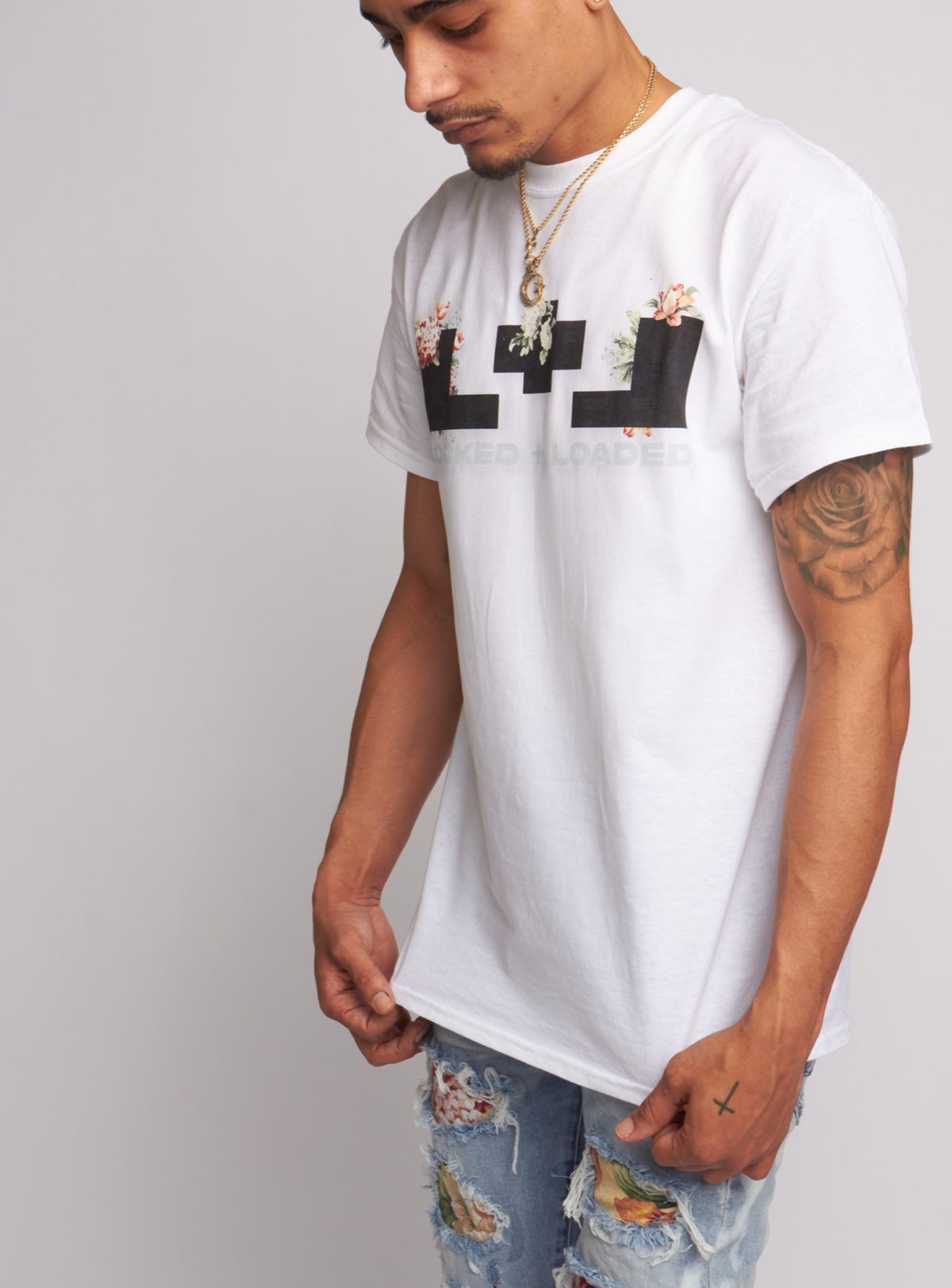 L+L T-Shirt - Revived - White - 001