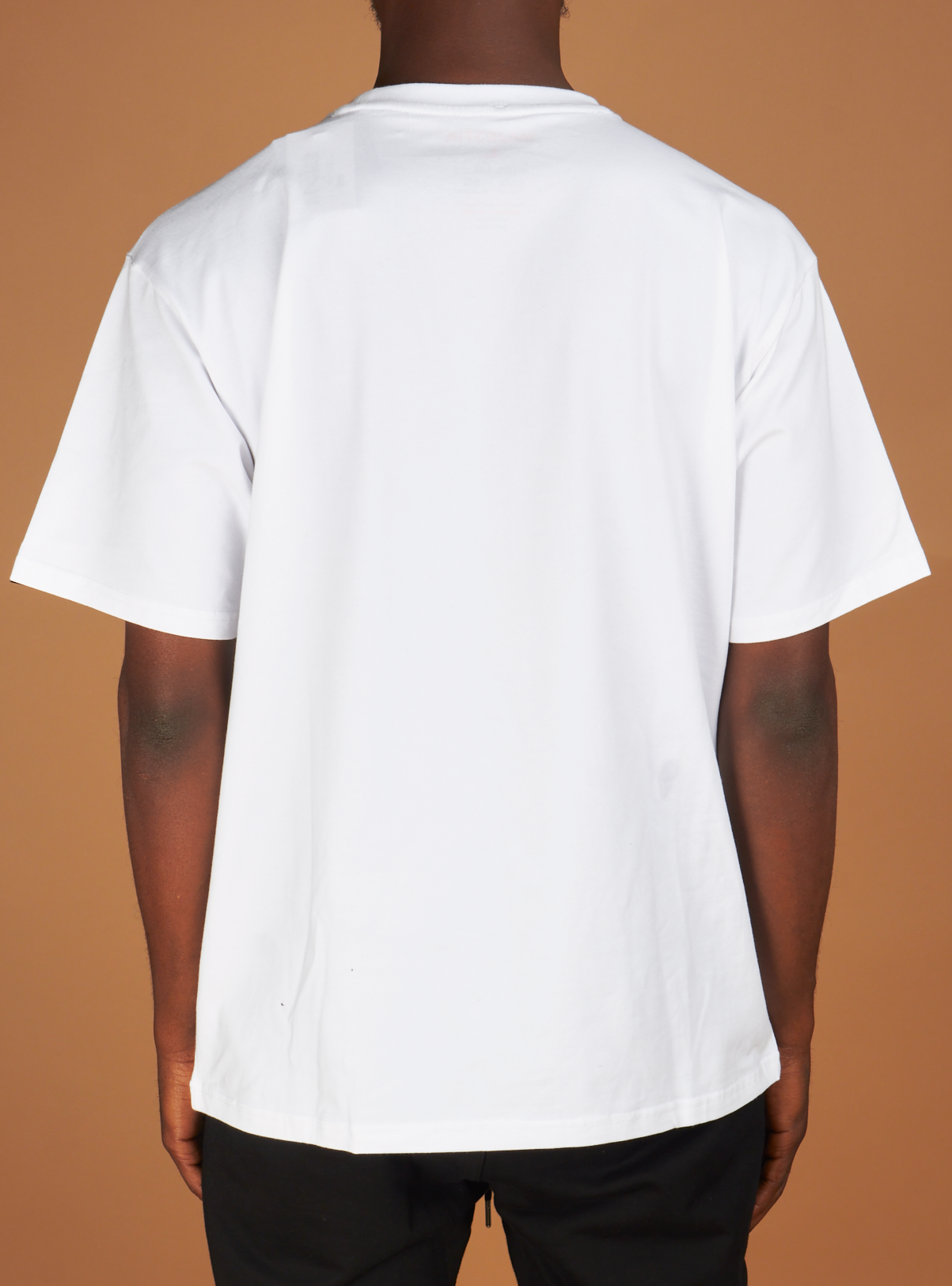 Majestik T-Shirt - Rhinestone Camo Teddy - White