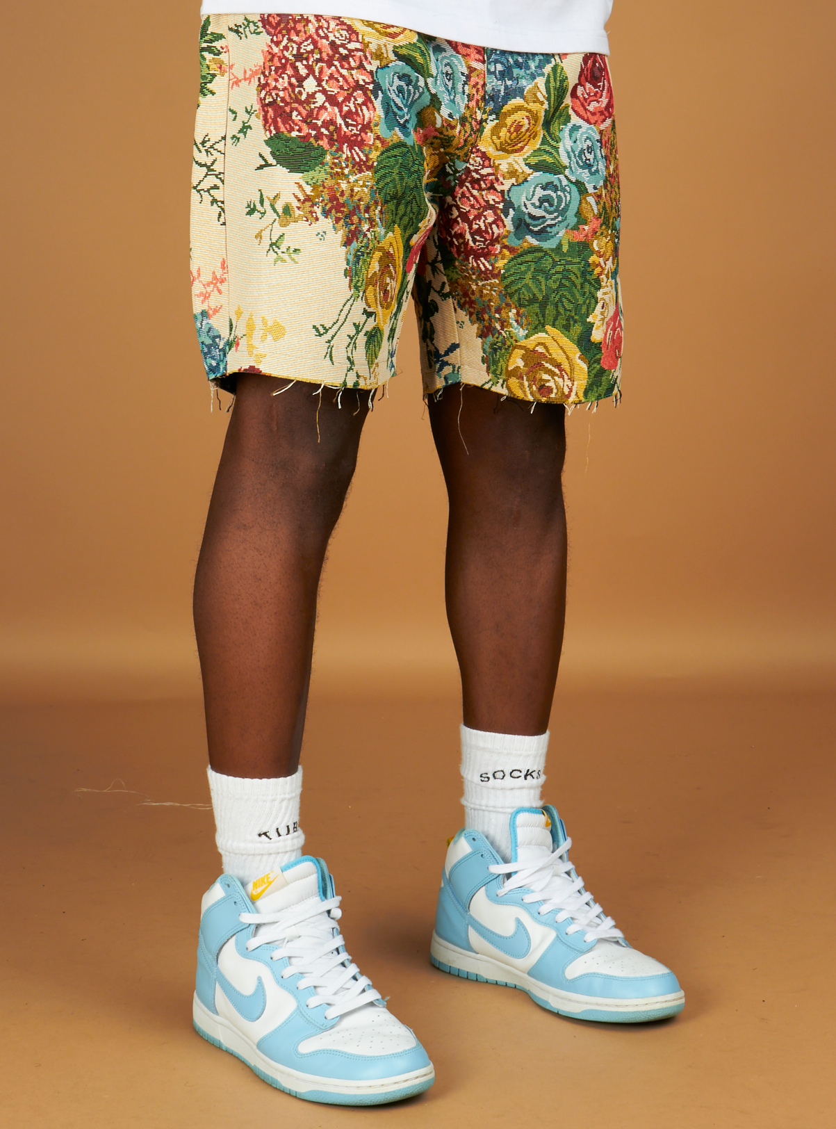 Majestik Shorts - Men's Hendrix Tapestry - Beige   - TS2437