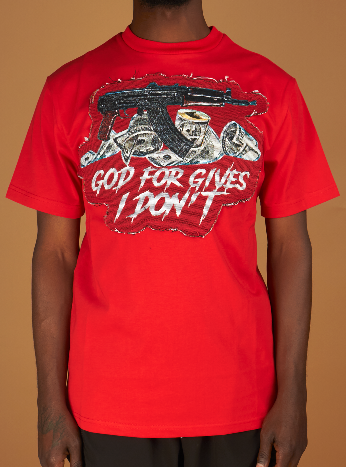 Majestik T-Shirt - Men's Vengeful Tapestry - Red - TE2485