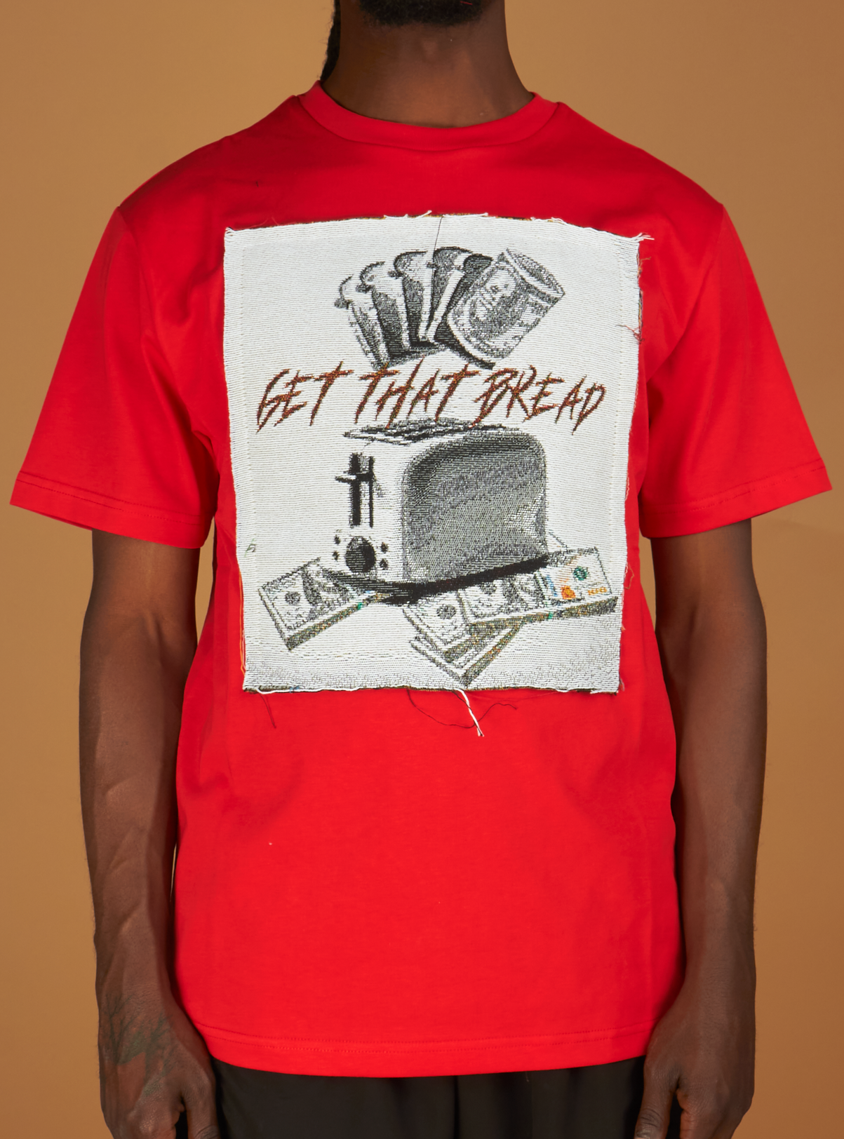 Majestik T-Shirt - Men's Toaster Tapestry Jacquard - Red - TE2451