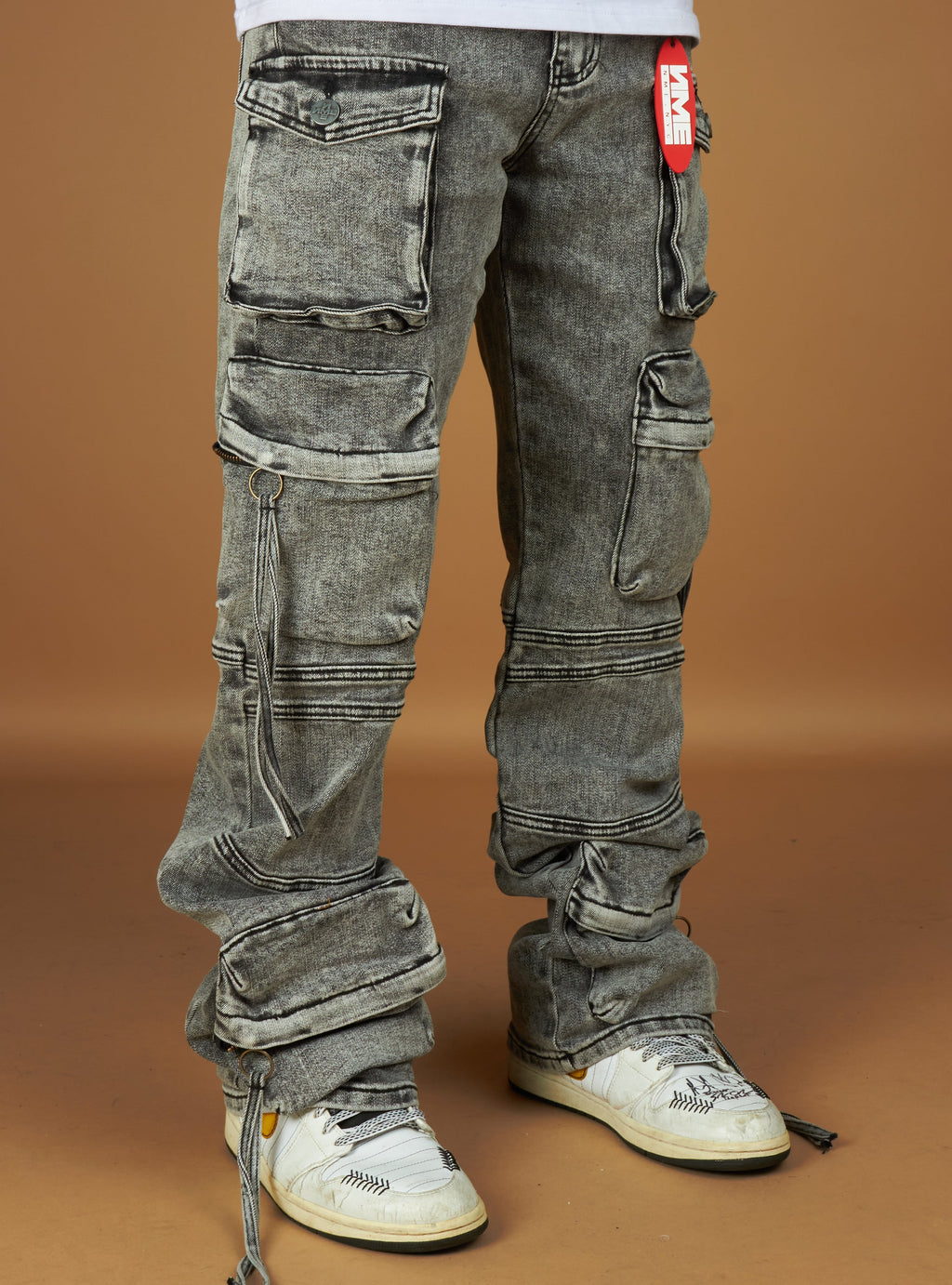NME - Jeans - Murloc - Snow Black Wash - 307