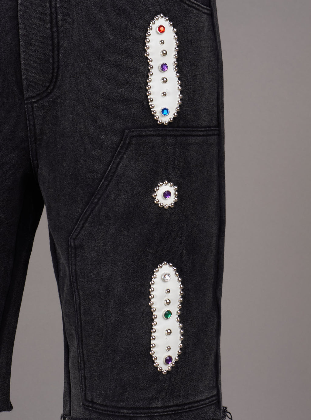 Politics Shorts - Keran - Washed Black - 640