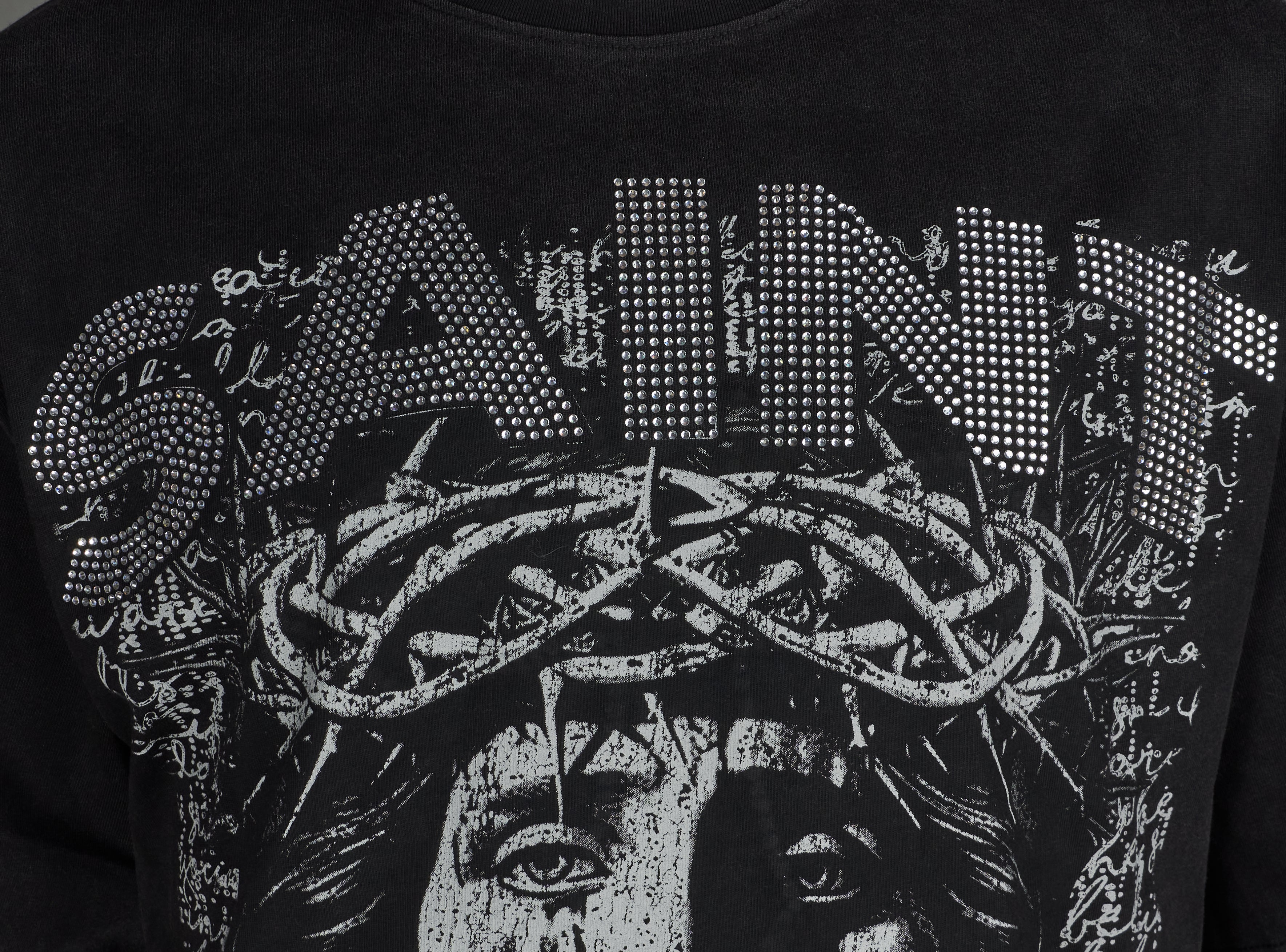 NME T-Shirt - Cole -  Black Wash  - 206