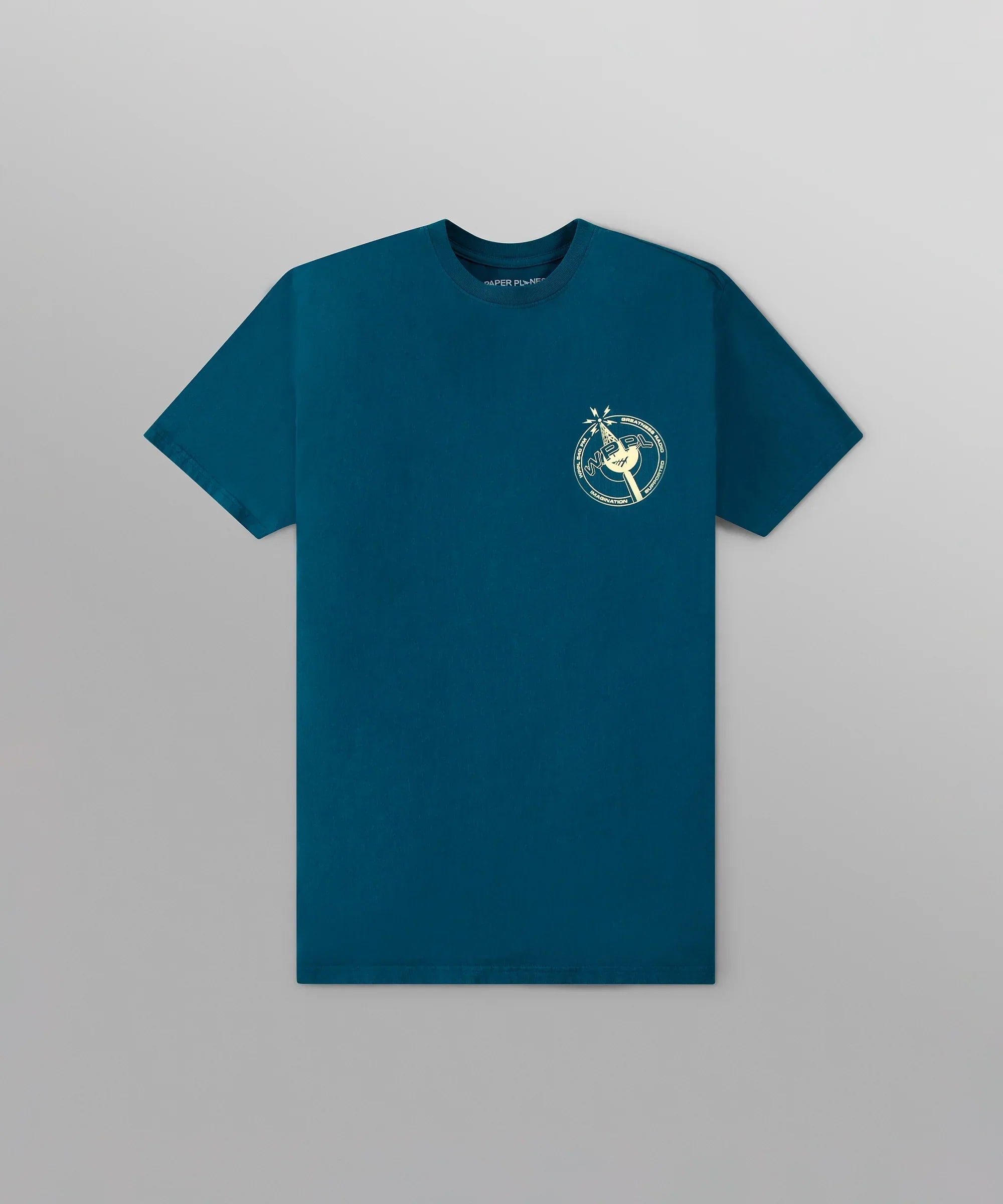 Paper Plane T-Shirt - Deep Lagoon - 200221