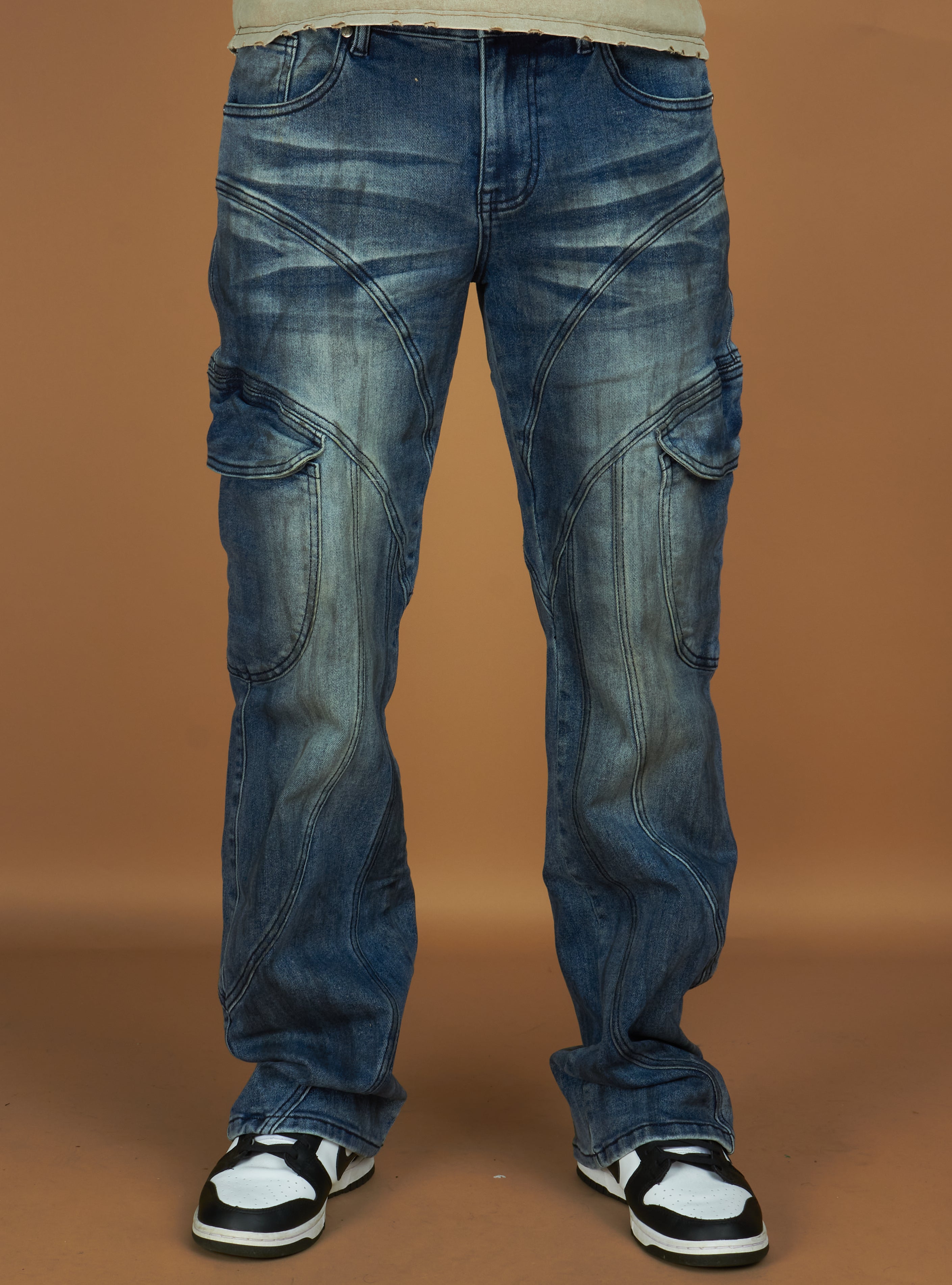 Buyers Choice Jeans - Rex - Dark Blue Wash - 502