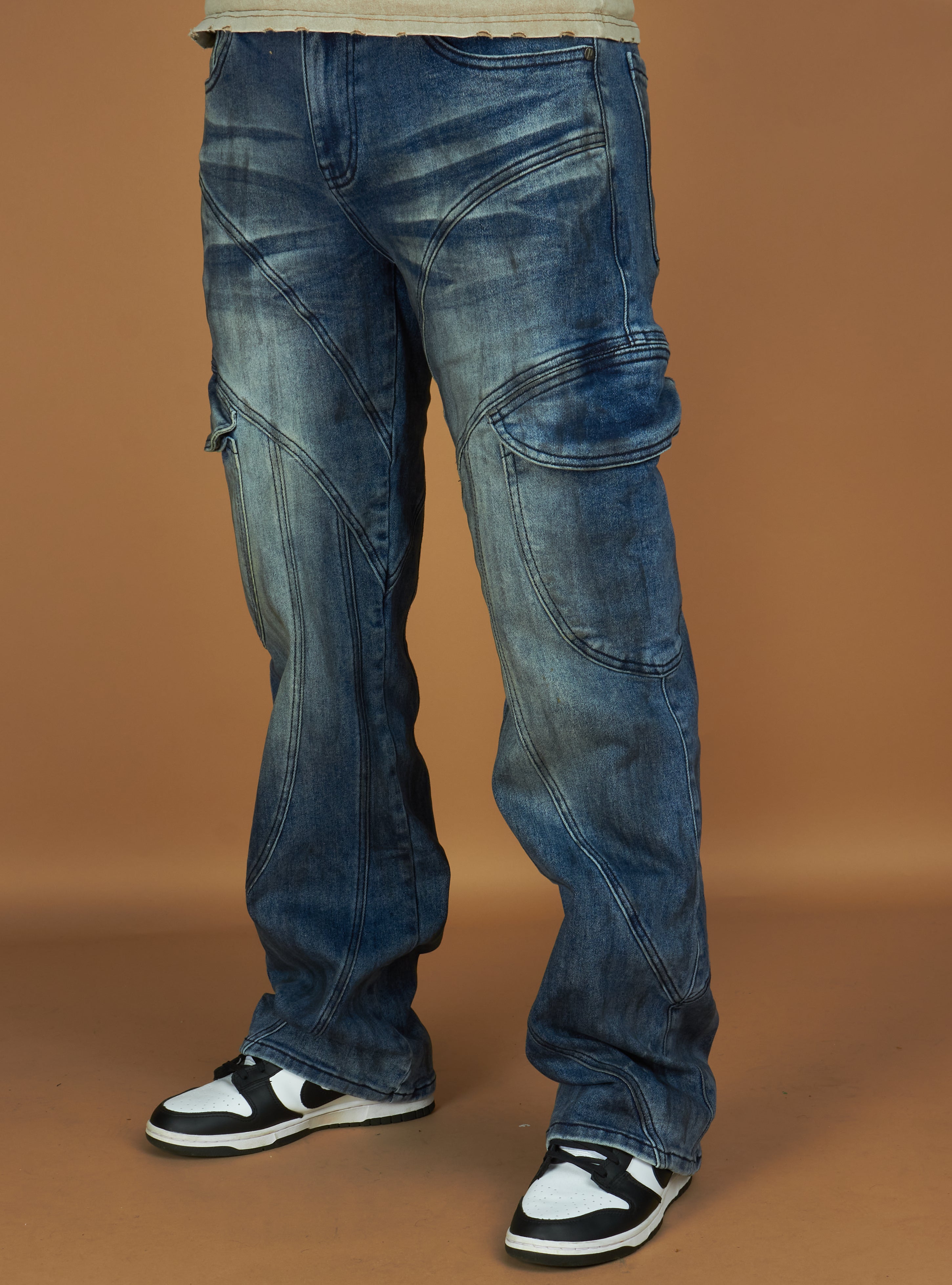 Buyers Choice Jeans - Rex - Dark Blue Wash - 502