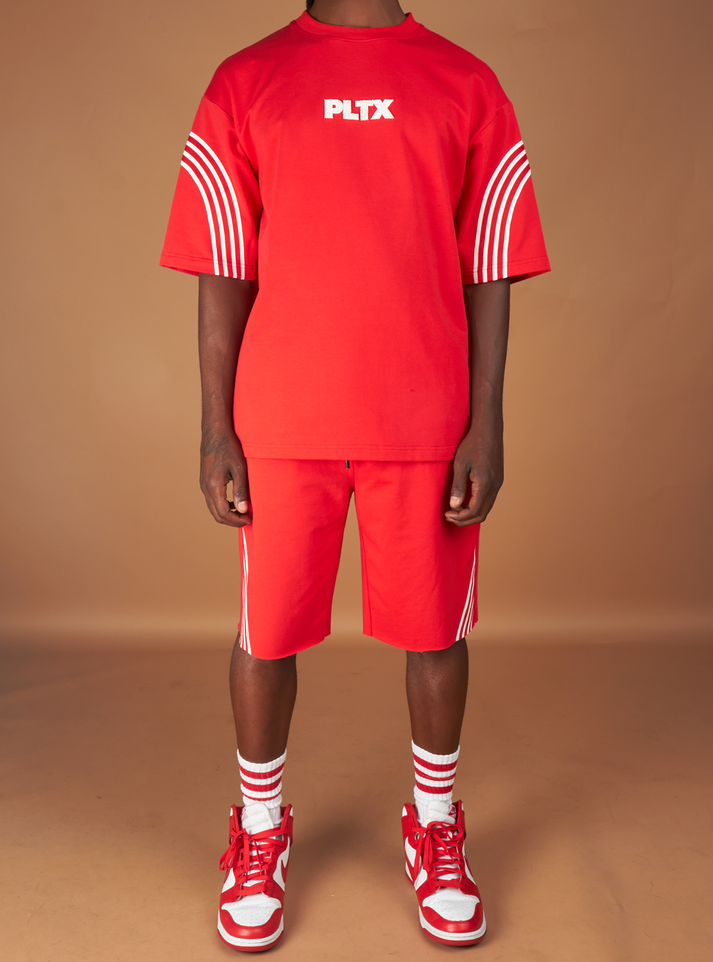 Politics Short Set - Wisp - Red - 403