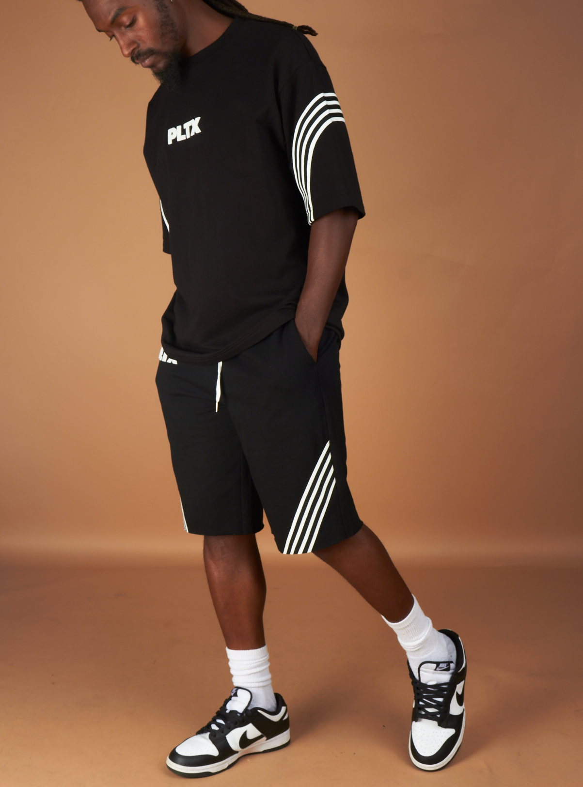 Politics Short Set - Wisp - Black - 205