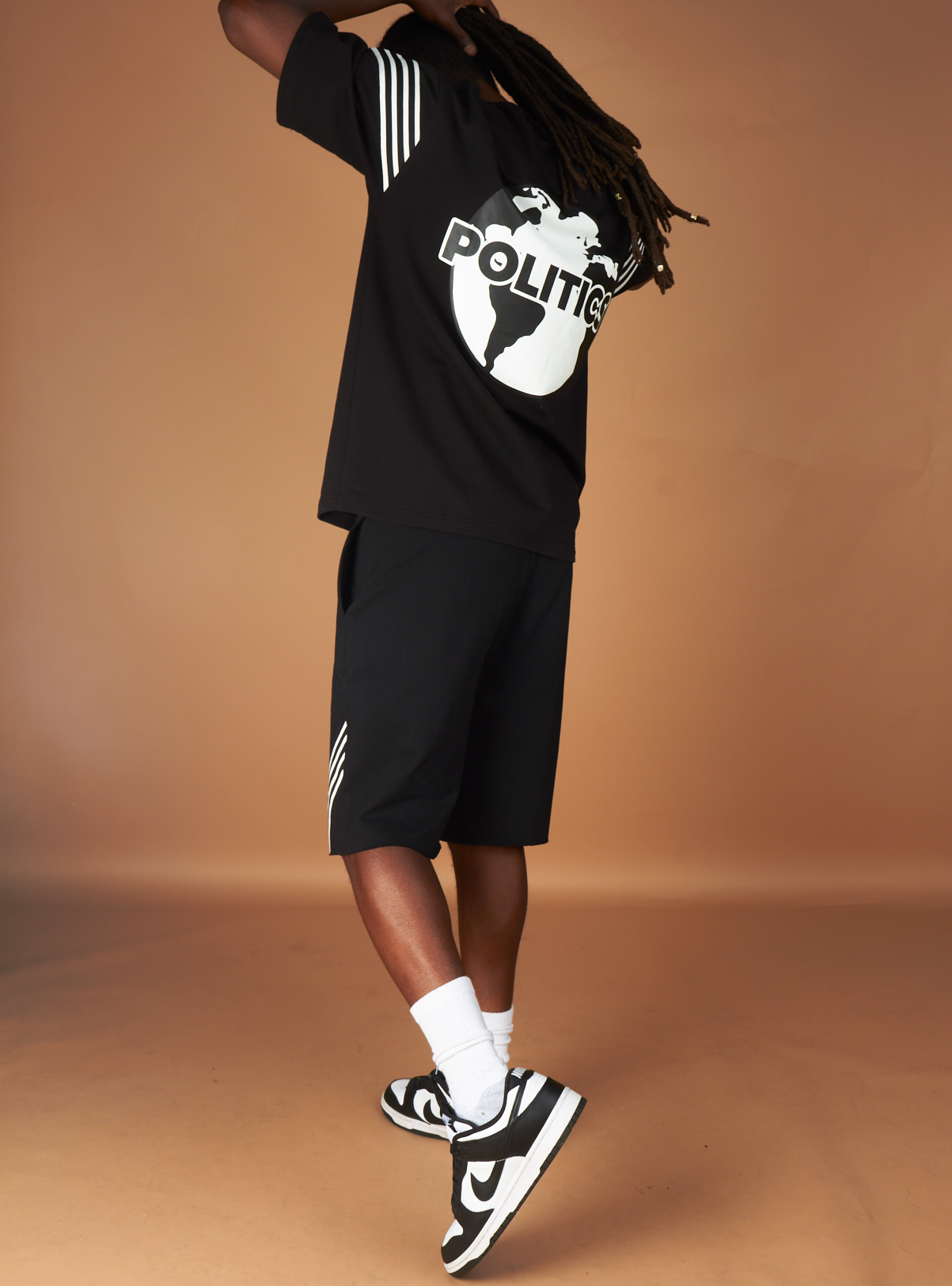 Politics Short Set - Wisp - Black - 205