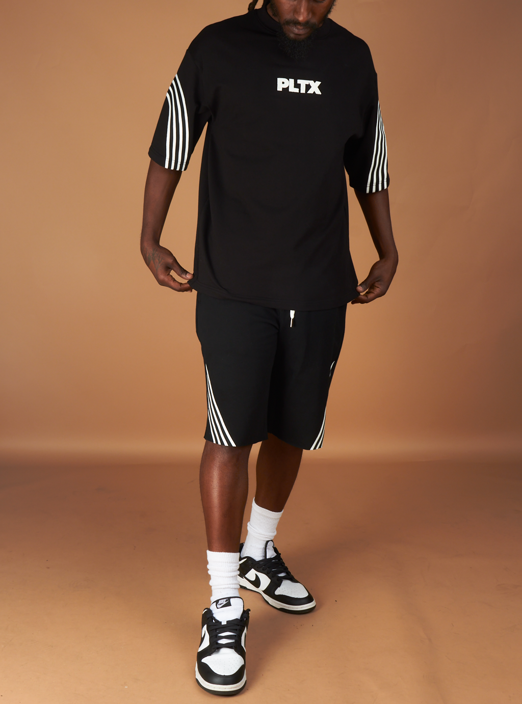 Politics Short Set - Wisp - Black - 205