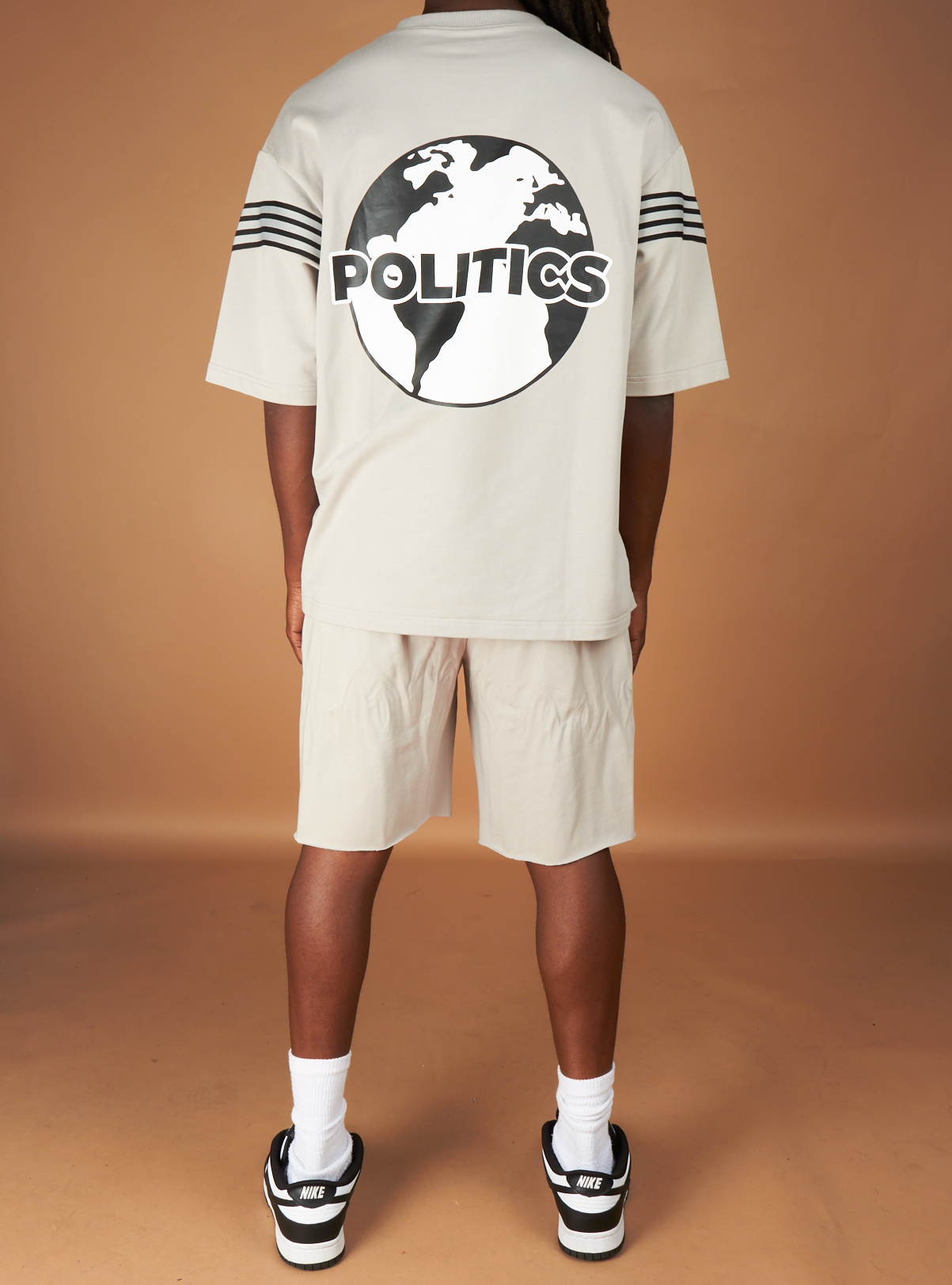 Politics Short Set - Wisp - Grey - 402