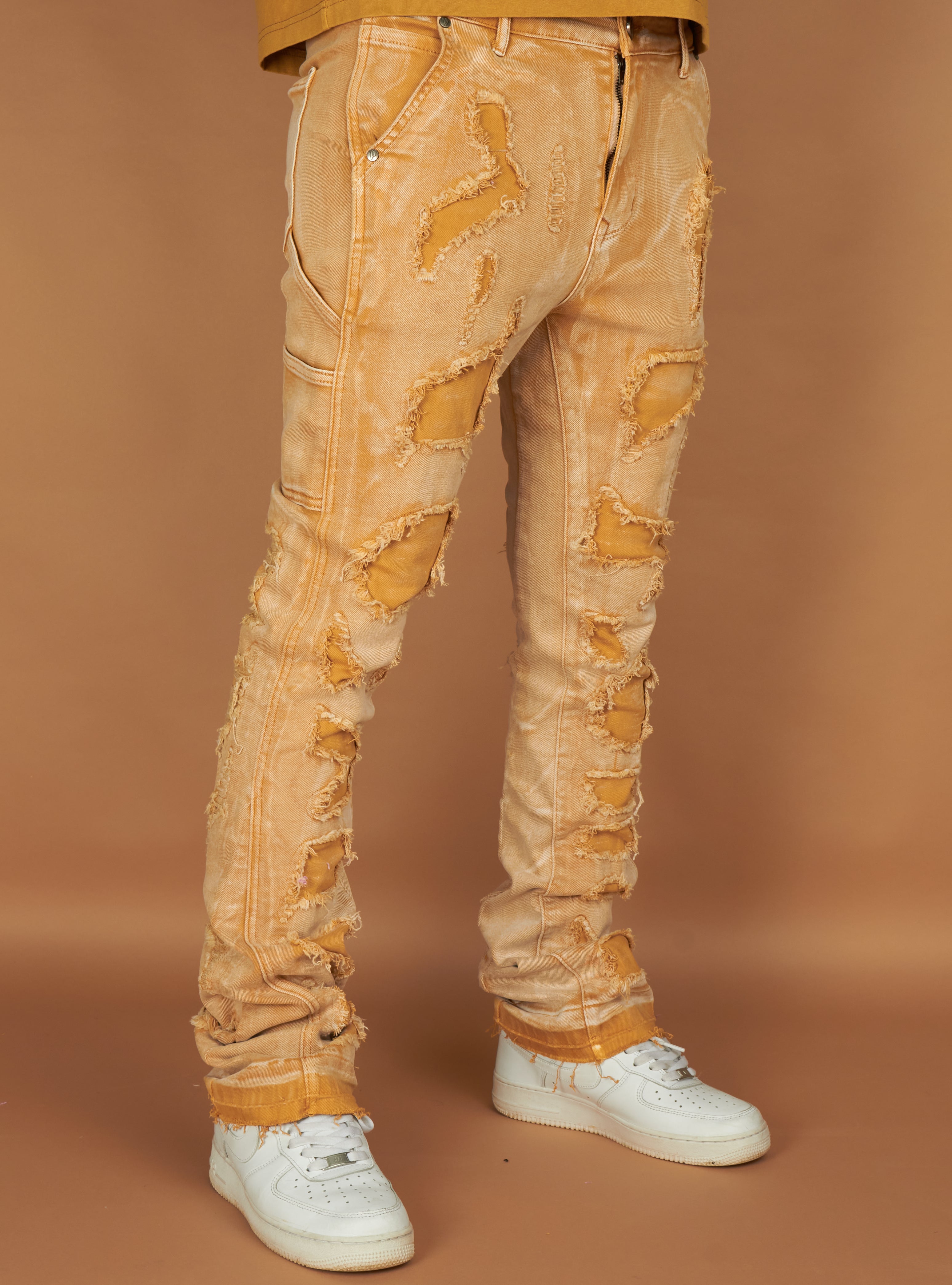 Politics Jeans - Wagner - Khaki Wash - 004