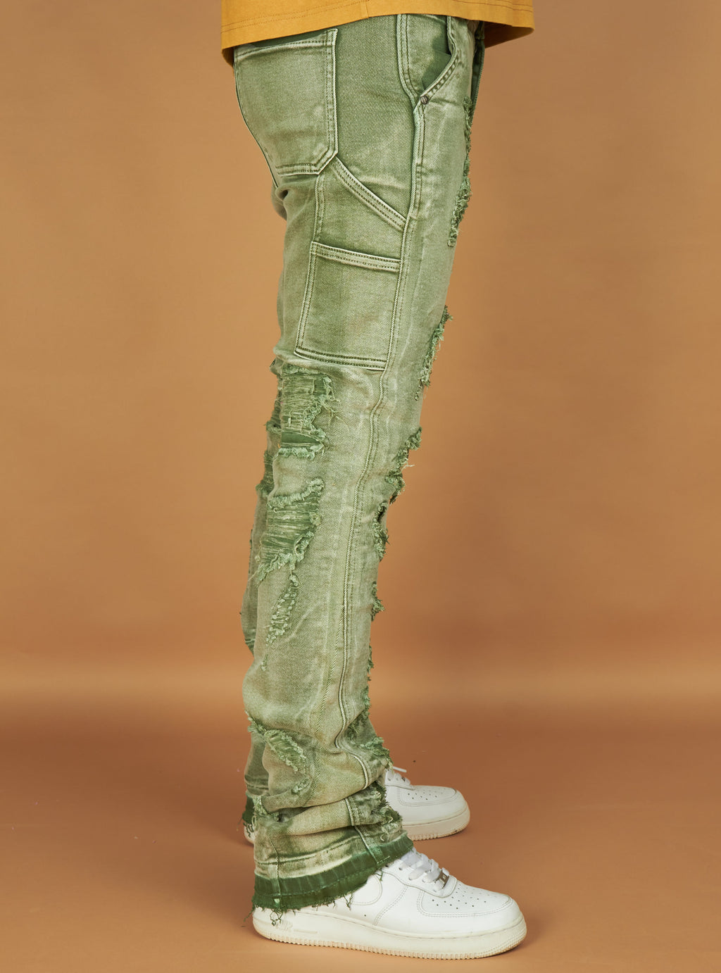 Politics Jeans - Wagner - Green Wash - 003