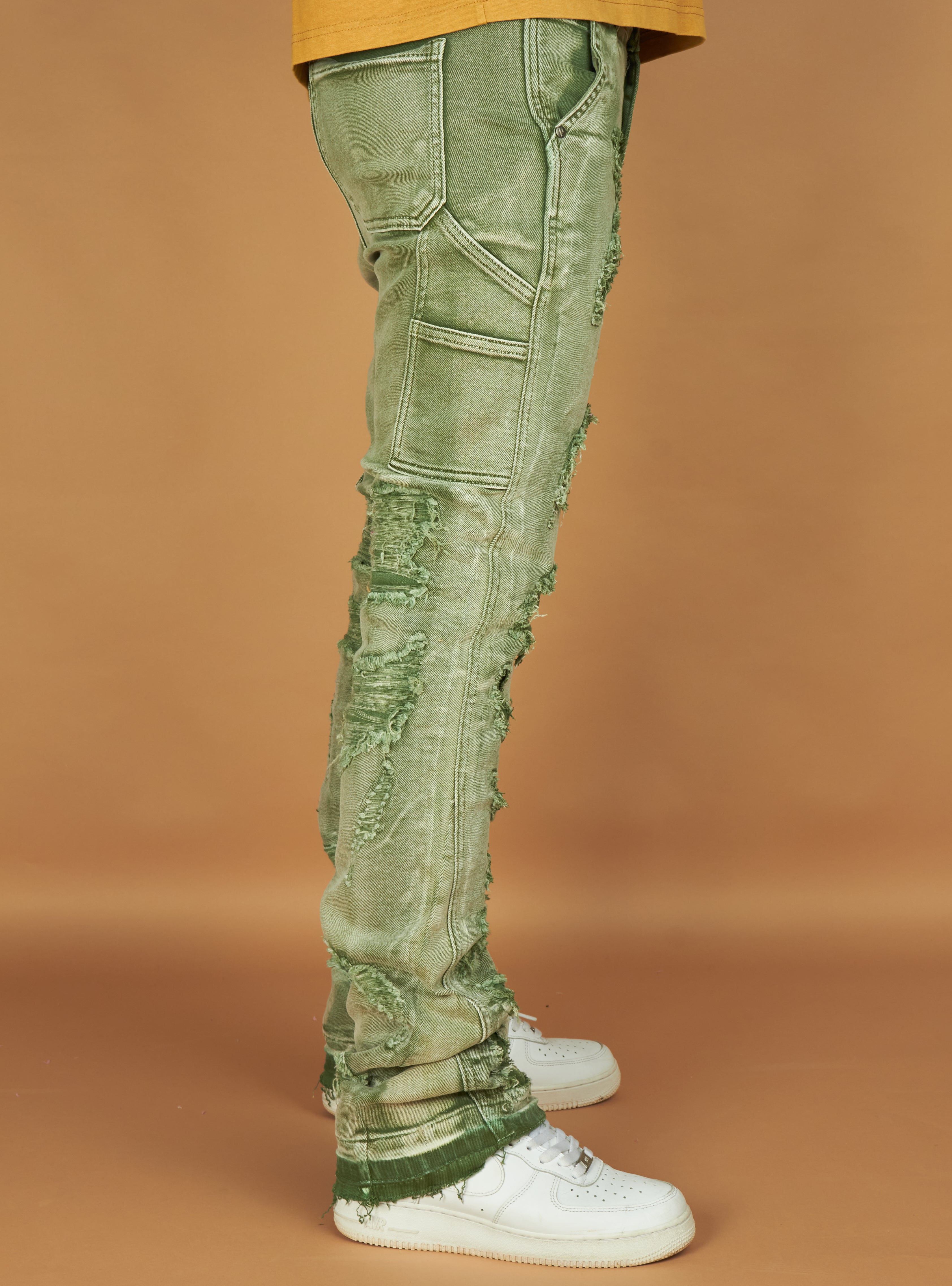 Politics Jeans - Wagner - Green Wash - 003