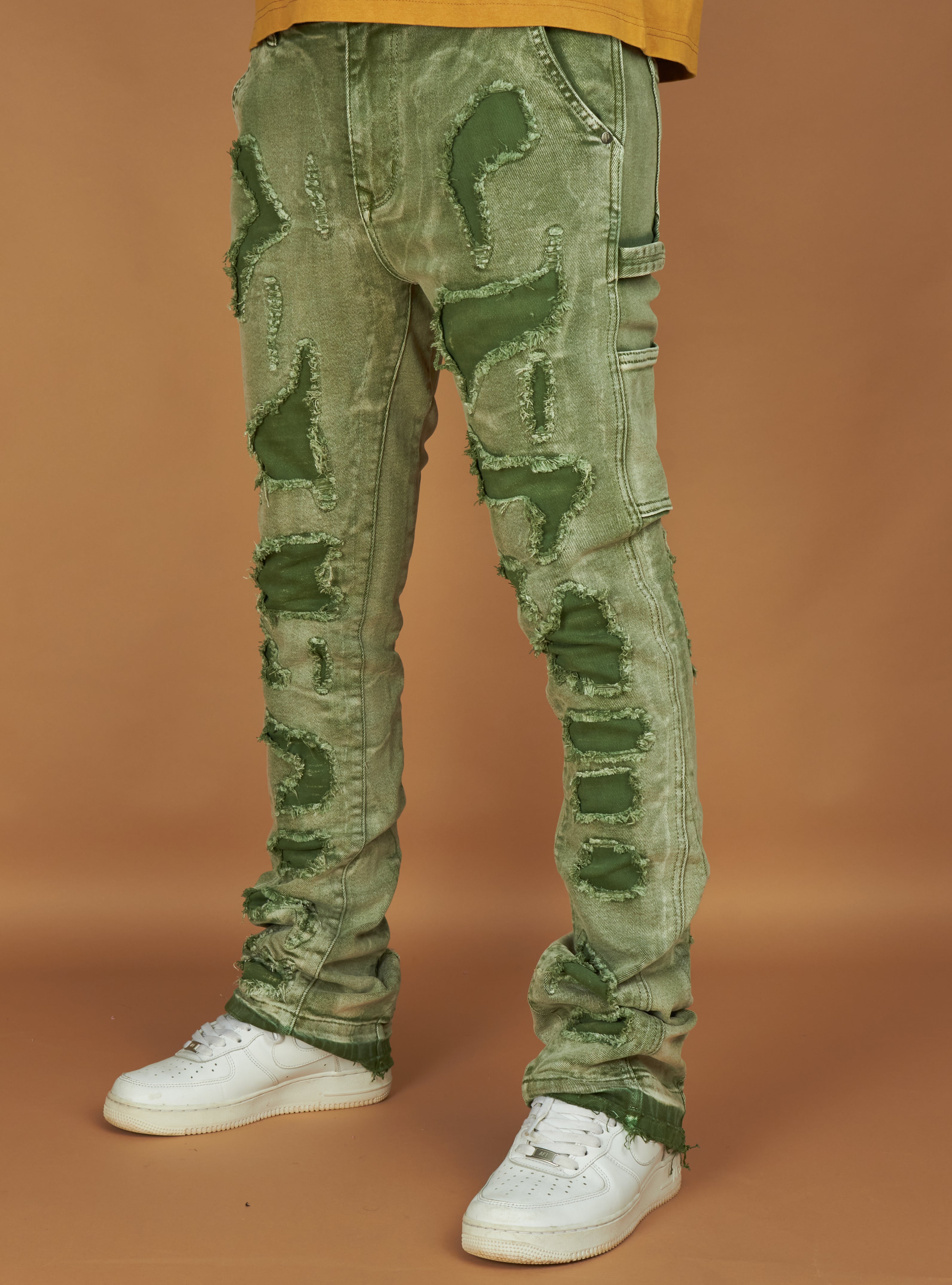 Politics Jeans - Wagner - Green Wash - 003