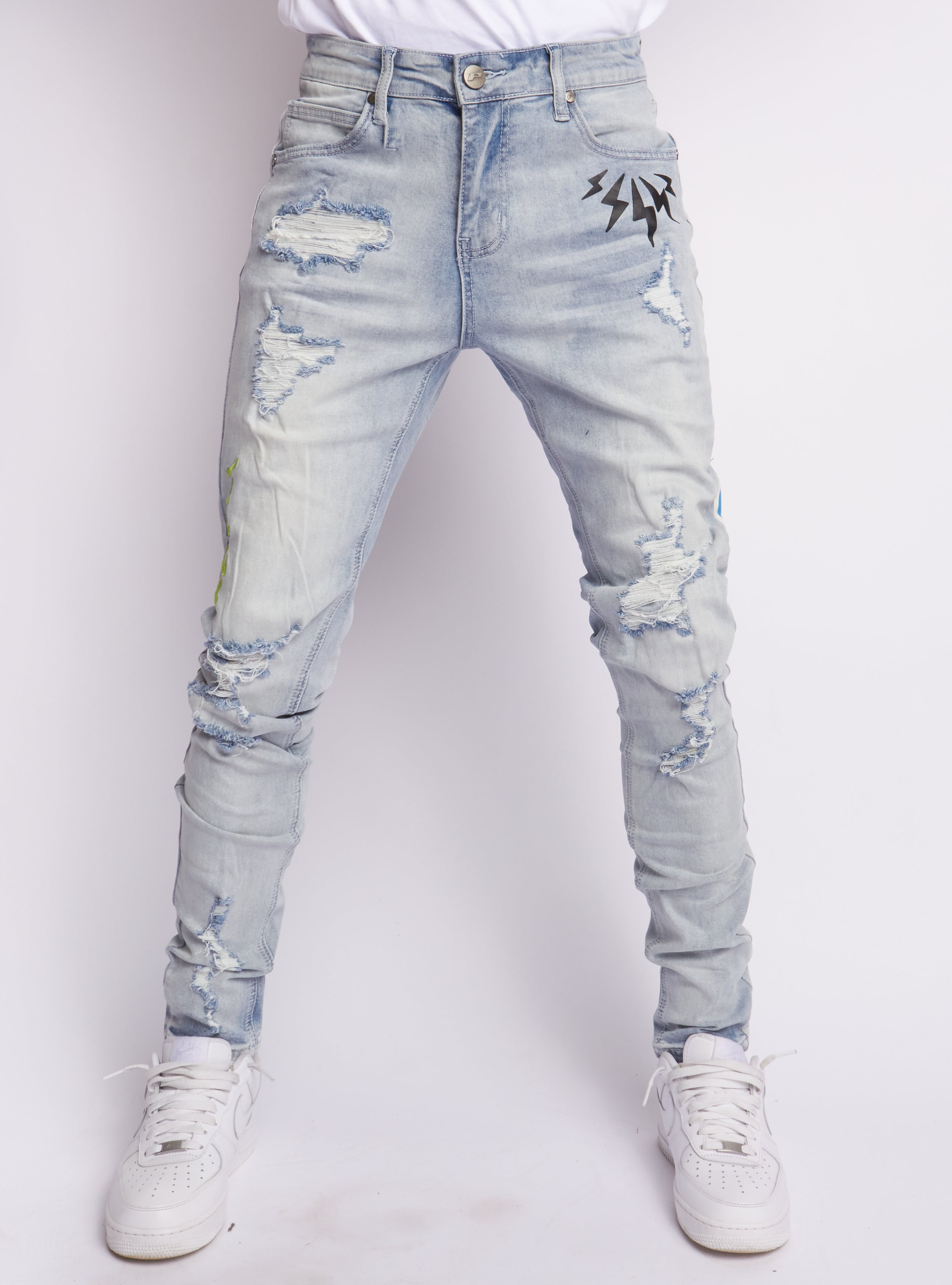 Politics Jeans - Holman - Light Blue Wash - 504