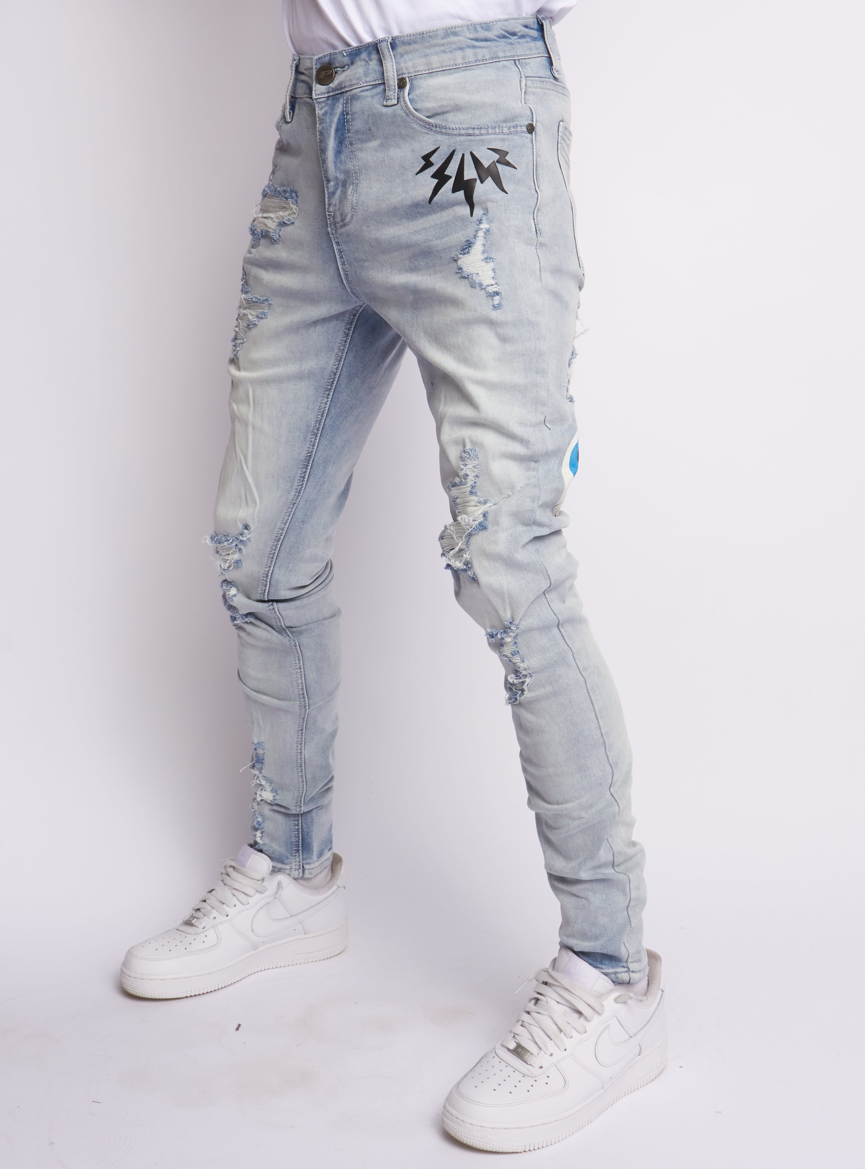 Politics Jeans - Holman - Light Blue Wash - 504