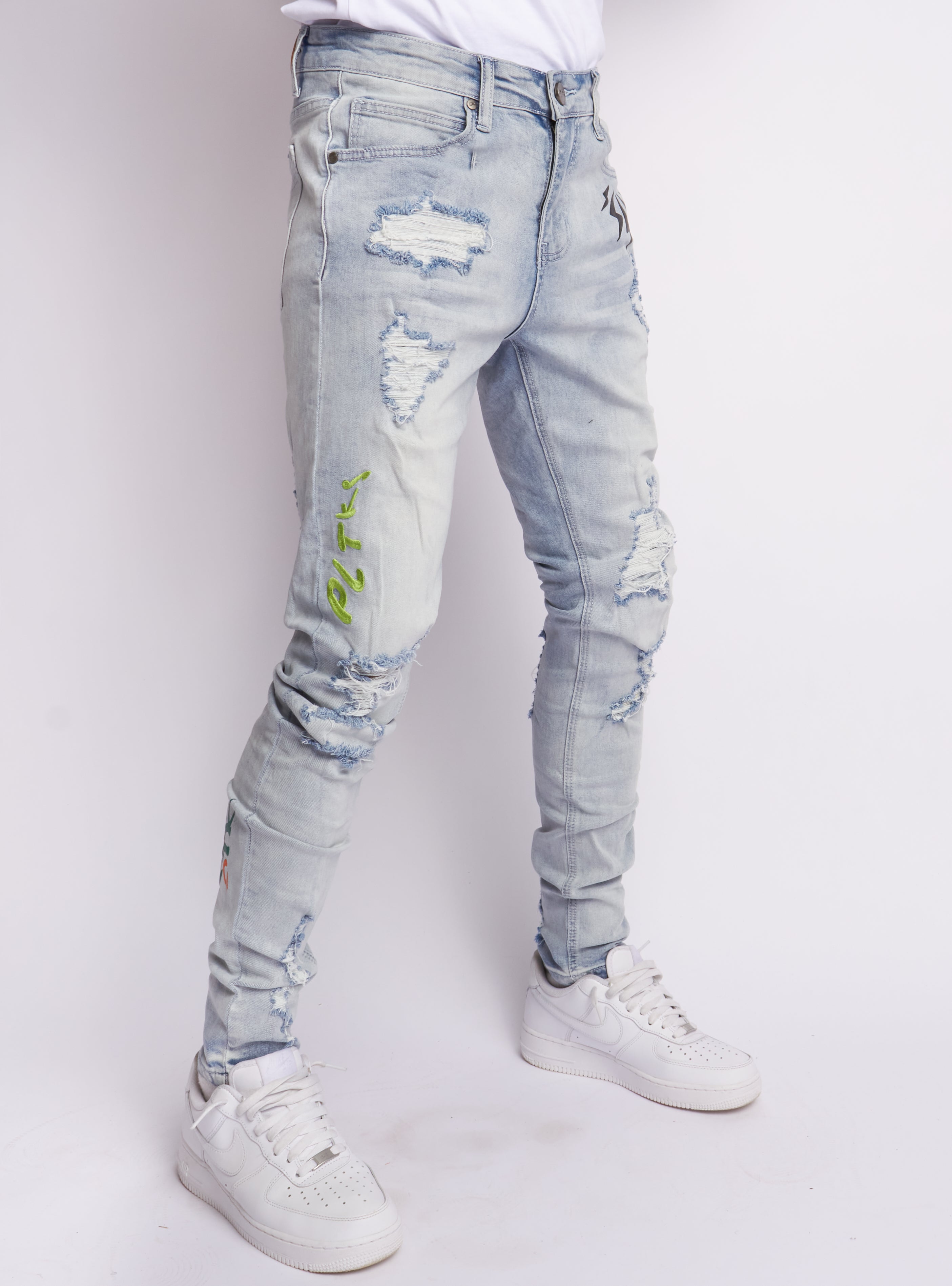 Politics Jeans - Holman - Light Blue Wash - 504