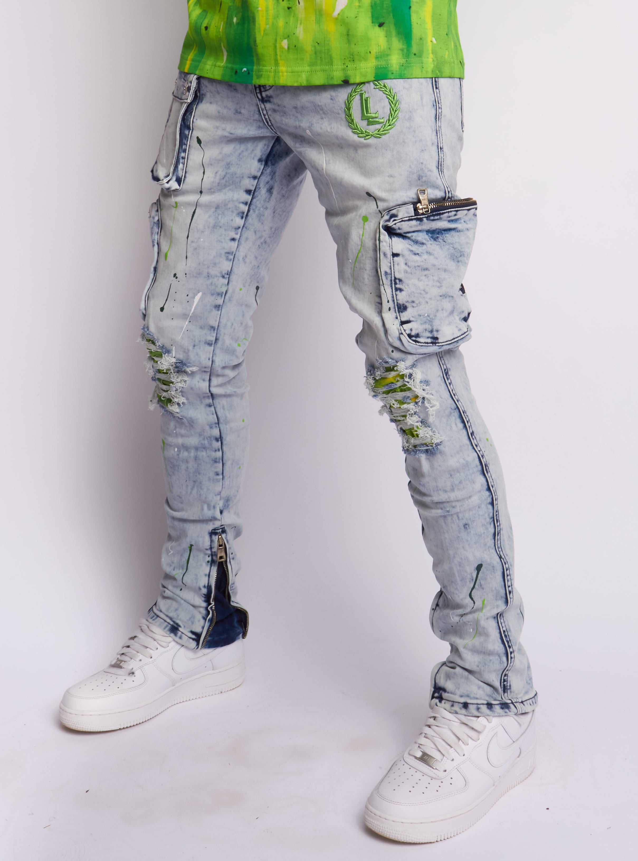 LNL Jeans - Page - Medium Blue - 502