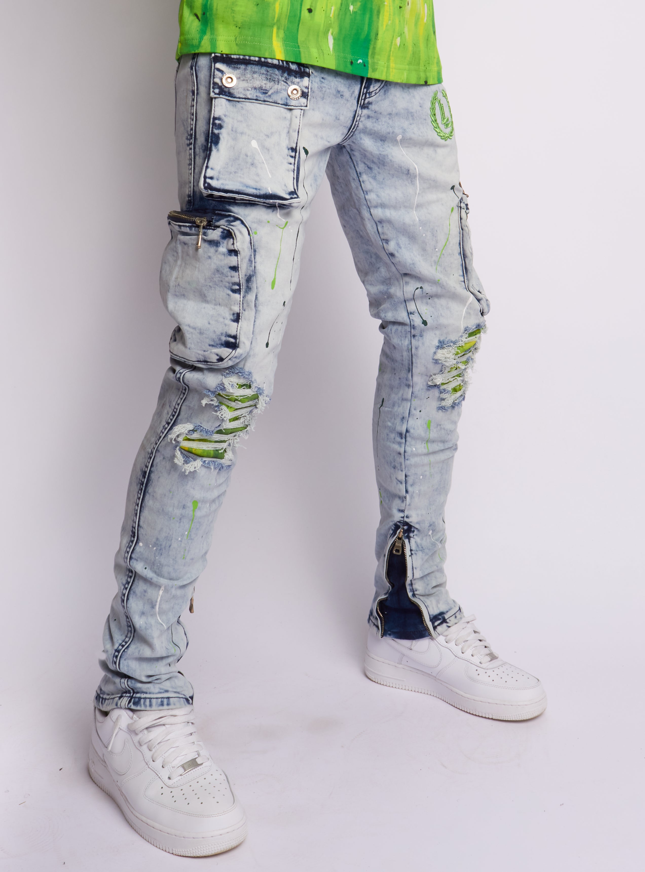 LNL Jeans - Page - Medium Blue - 502