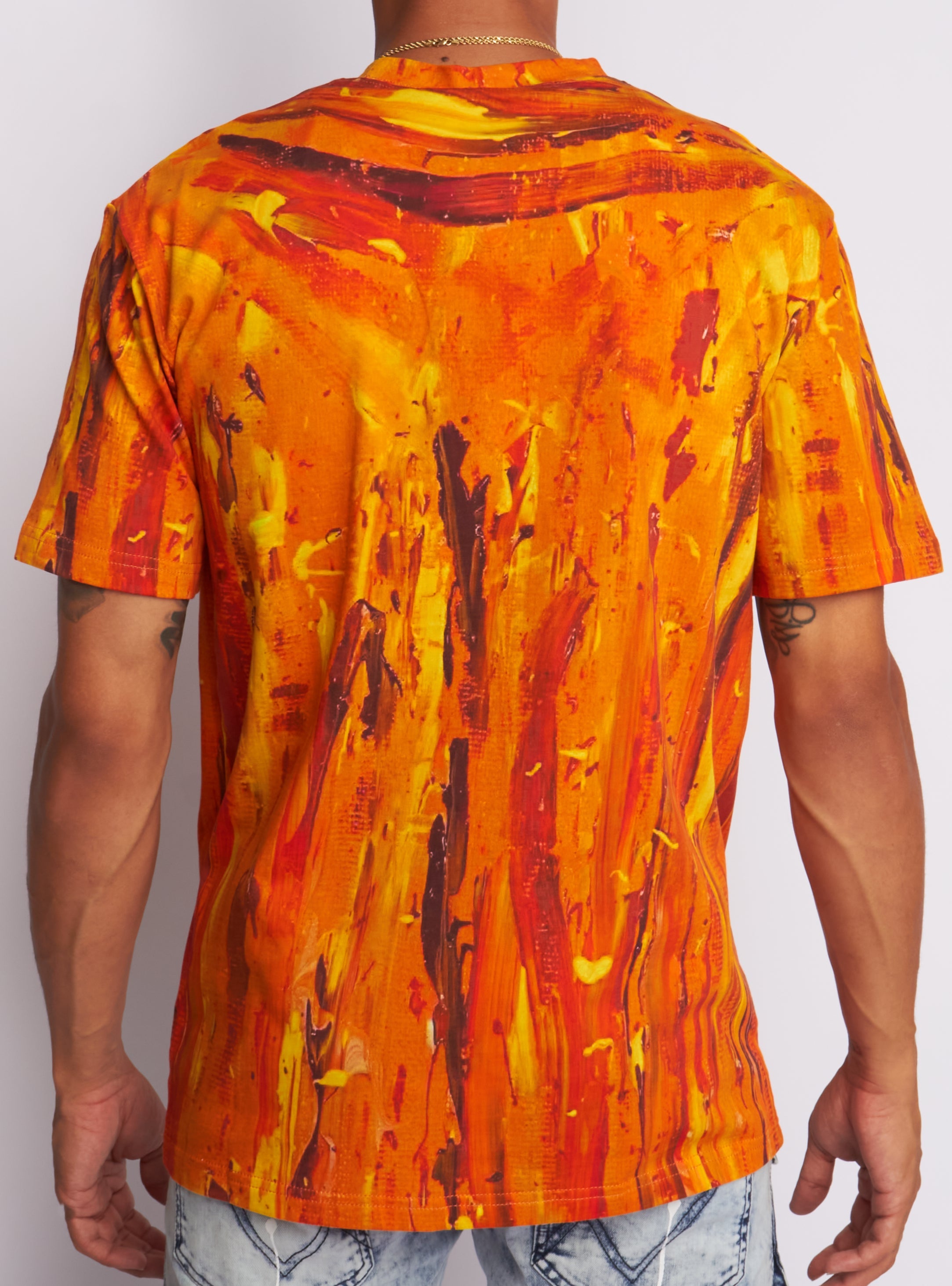 LNL T-Shirt - Page  - Orange Paint - 103