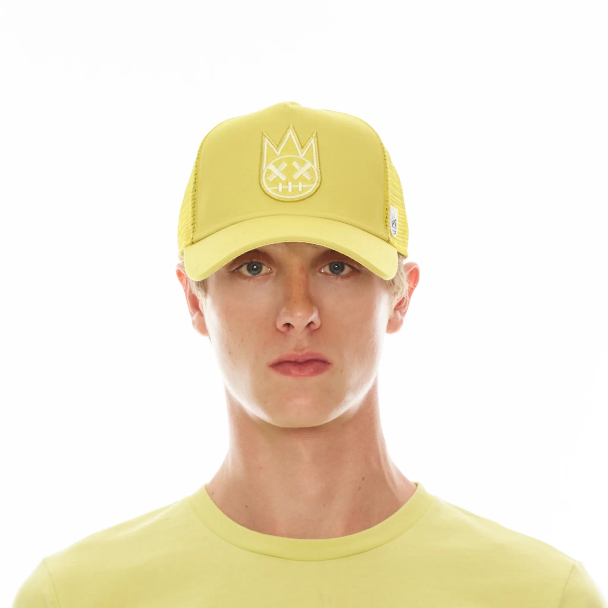 Cult Of Individuality Hat - Clan Logo Mesh Back - Yellow - 623B9-CH69A