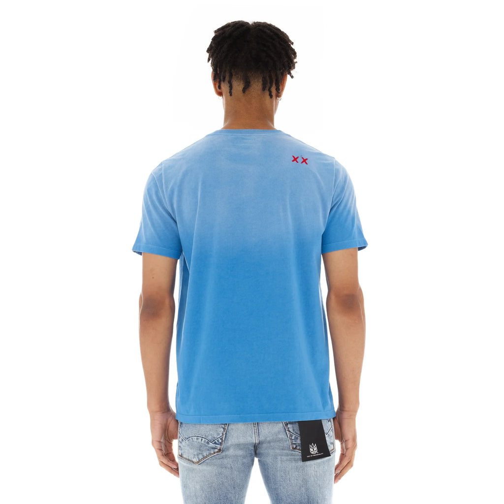 Cult Of Individuality T-Shirt - Shimuchan Logo - Blue - 624AC-K50E