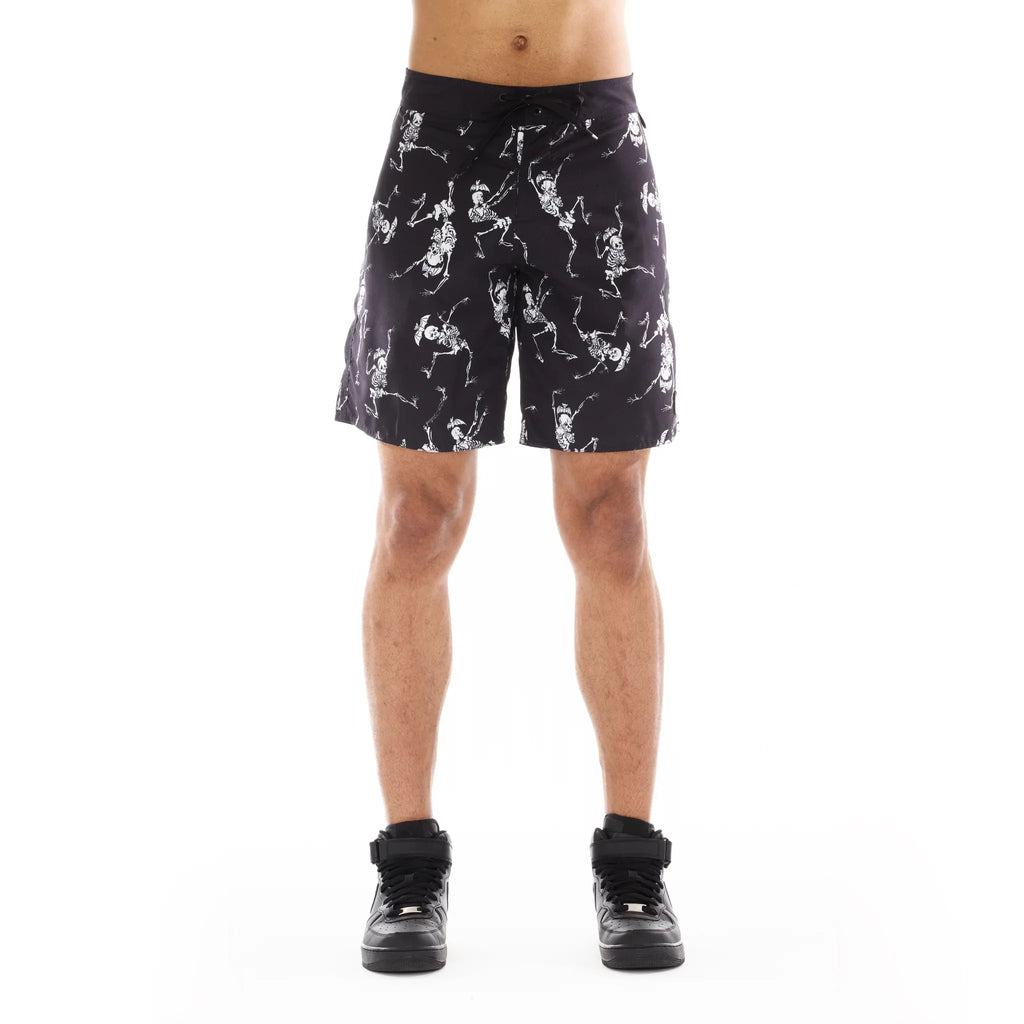 Cult Of Individuality Short Set -  Skeleton - Black - 624A4-BS67A