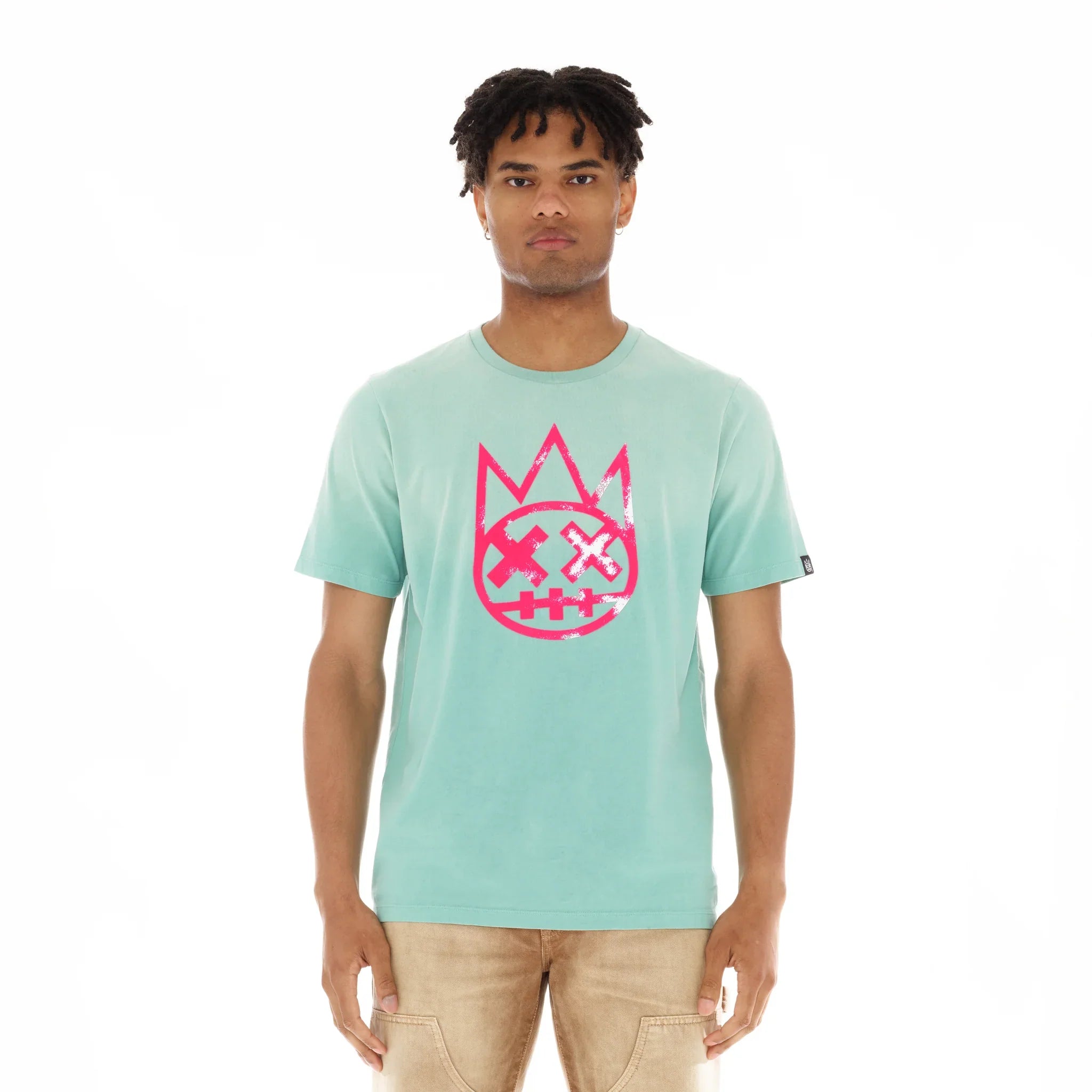 Cult Of Individuality T-Shirt - Shimuchan Logo - Mint   - 624AC-K50G