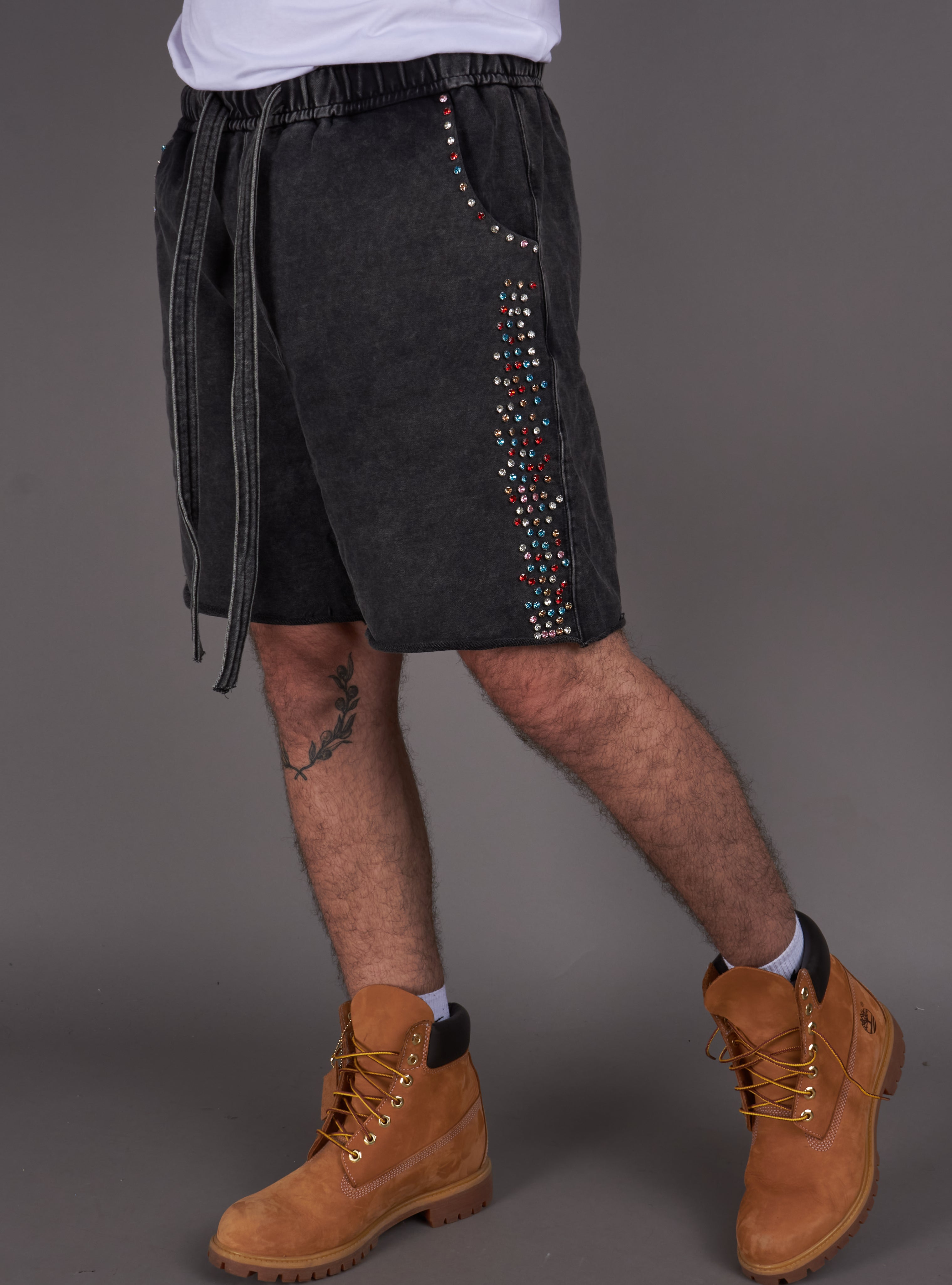 Politics Shorts - Sevin - Washed Black - 402