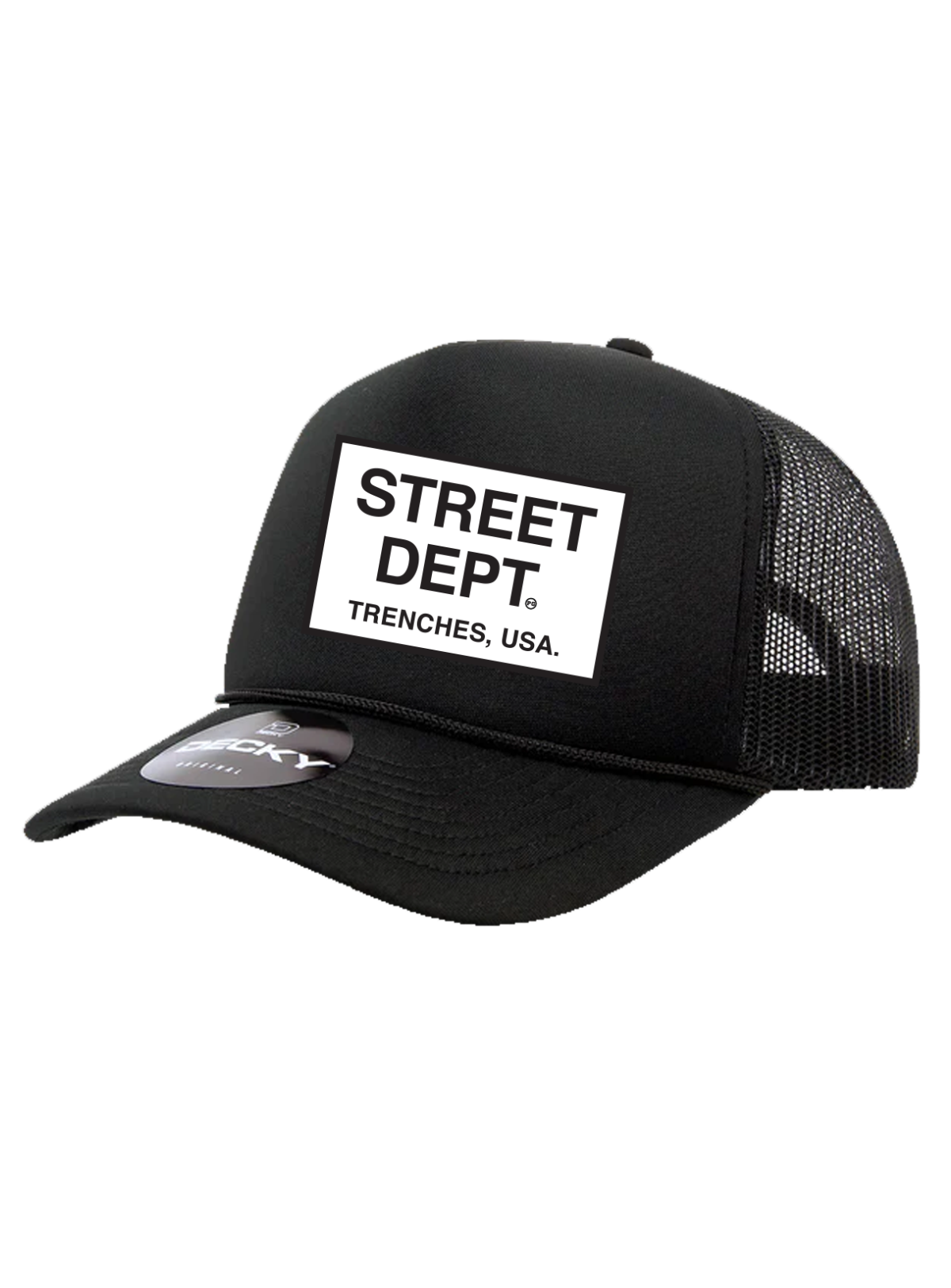 Pg Apparel Hat - Street Dept - Black - STDPT200