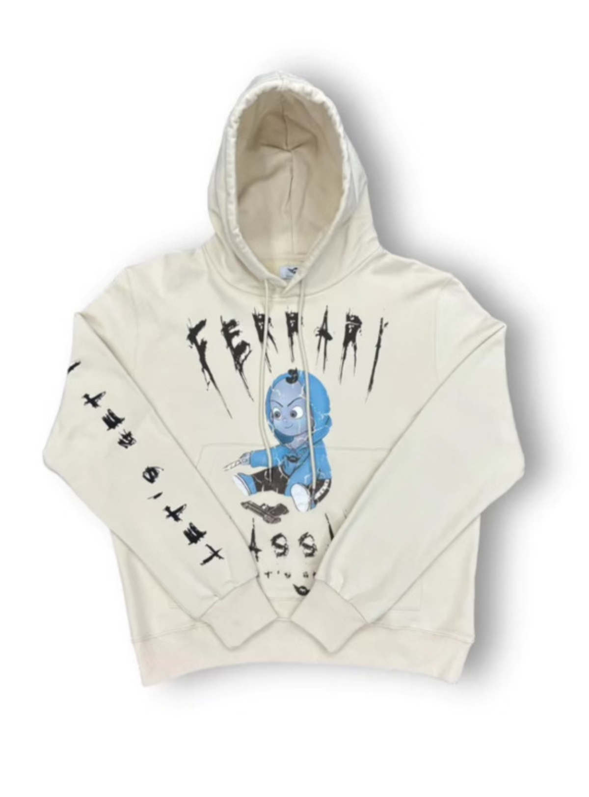 Ferrari Massari Hoodie - Let's Get It - Beige