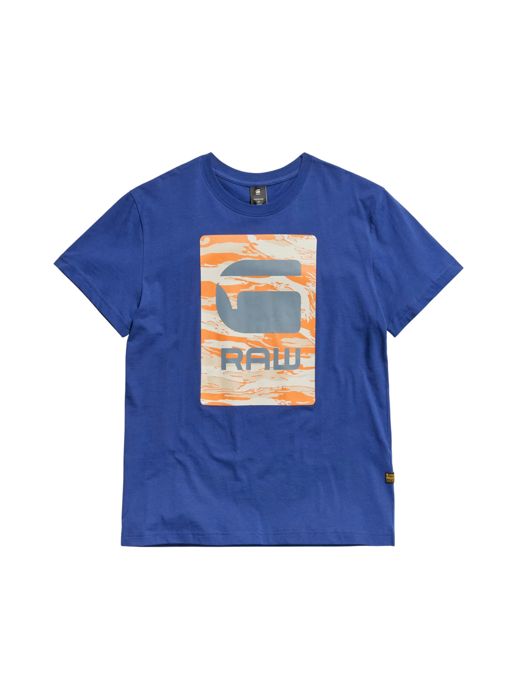 G-Star T-Shirt - Camo Box Graphic - Ballpen Blue - D25019